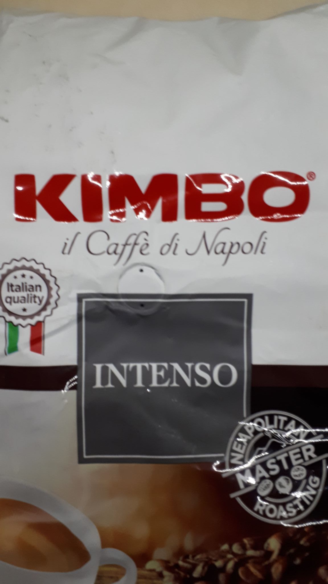 Кофе в зернах Kimbo Aroma Intenso 1 кг 8002200109080 — купить по низкой ...