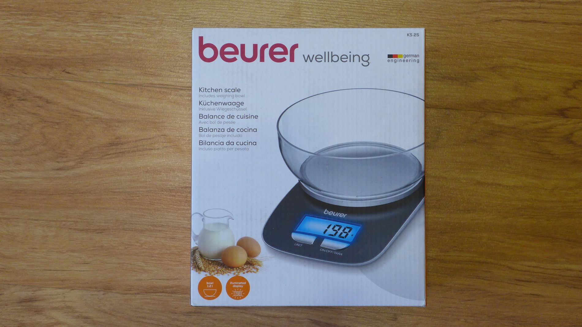 Купить весы кухонные Beurer KS25, черный 70415 BEURER в интернет-магазине  ОНЛАЙН