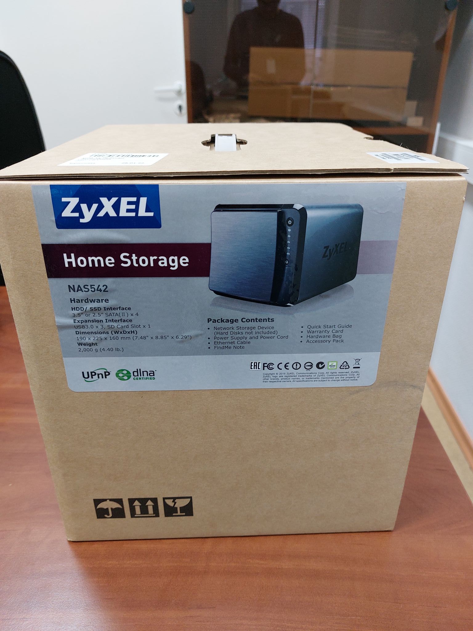 Сетевое хранилище ZYXEL NAS542-EU0101F — купить в интернет-магазине ...