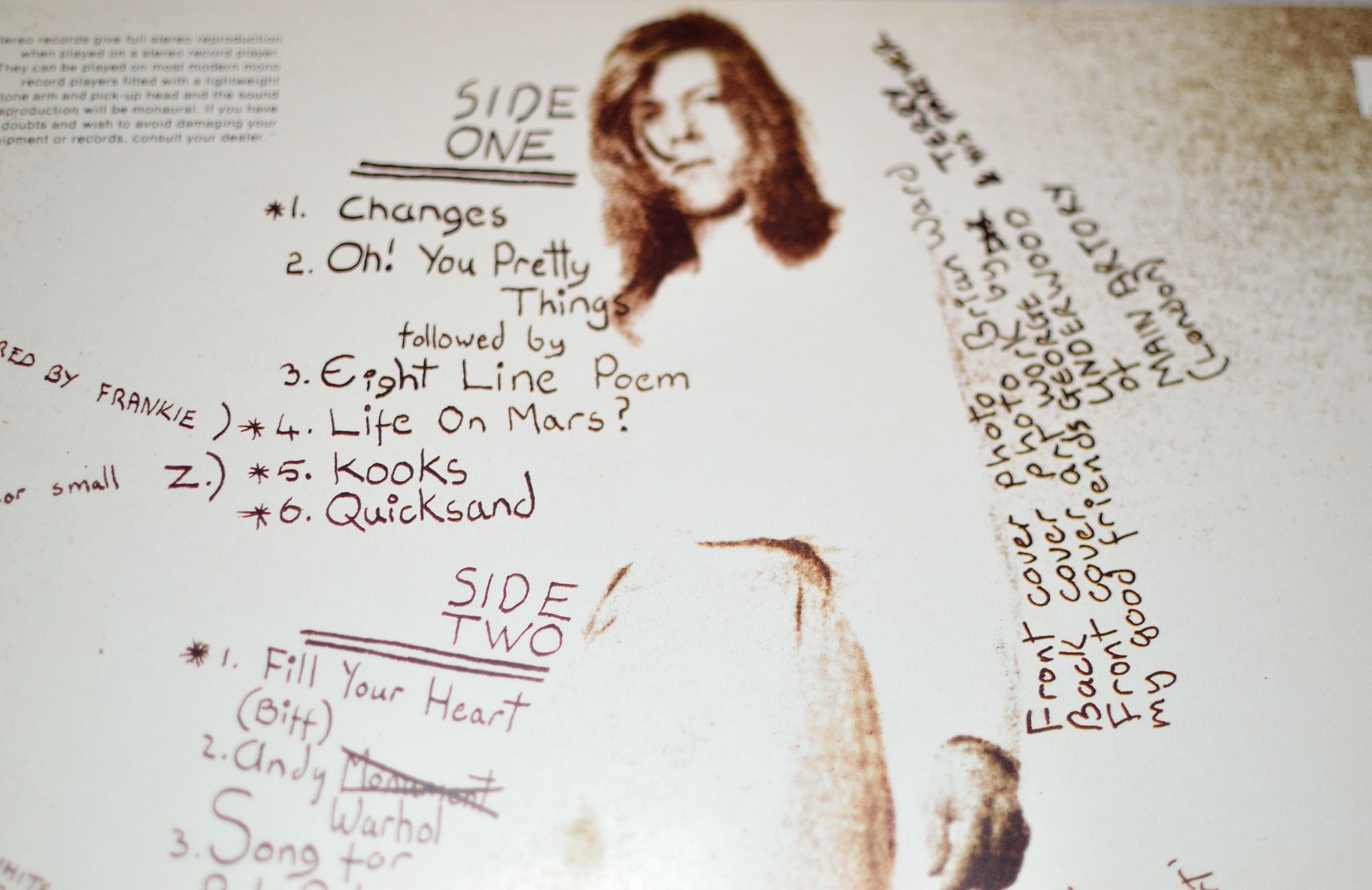 Виниловая пластинка David Bowie - Hunky Dory (50th Anniversary Edition ...
