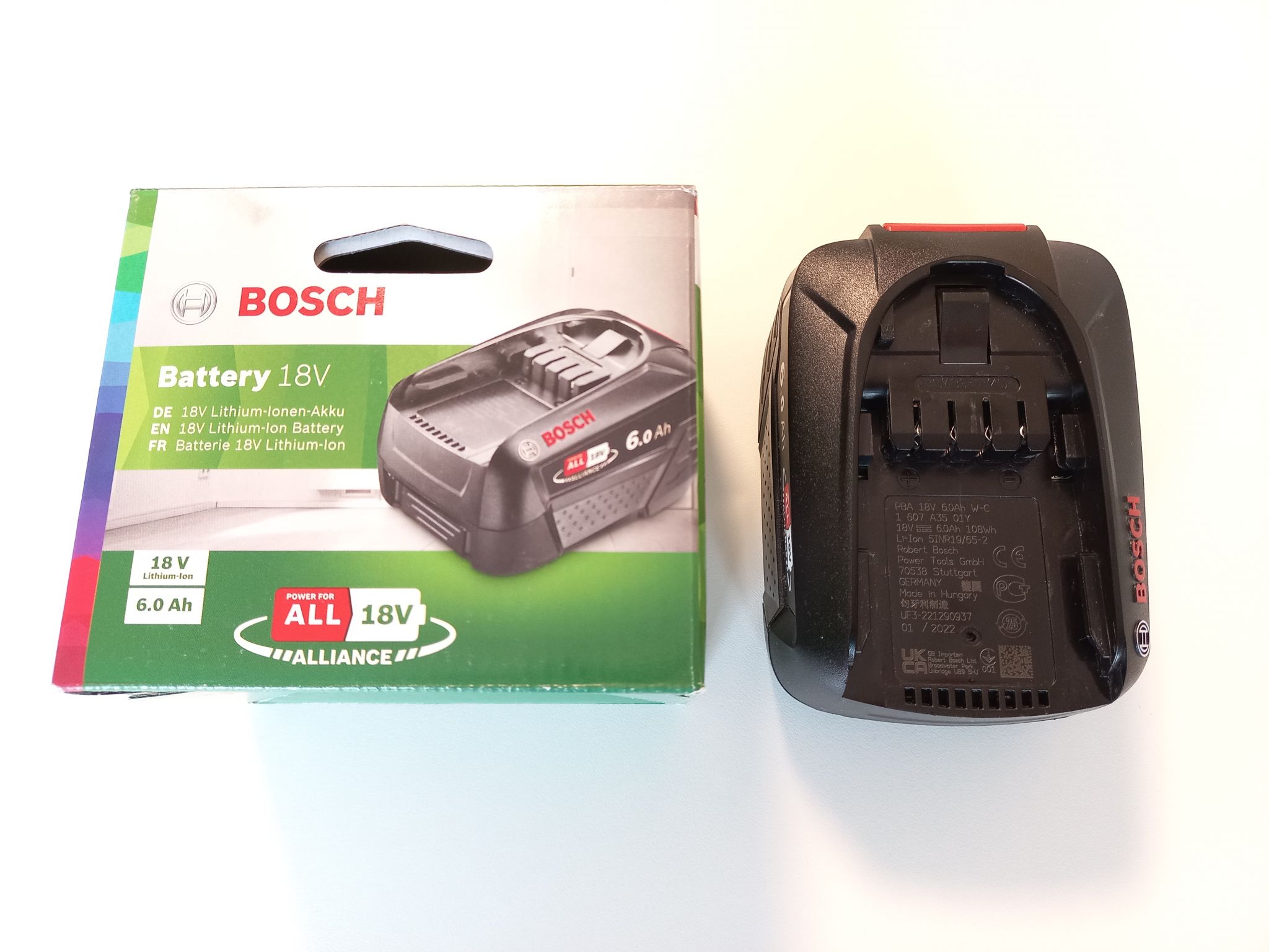 Аккумулятор Bosch 18v 2.5 Ah Купить