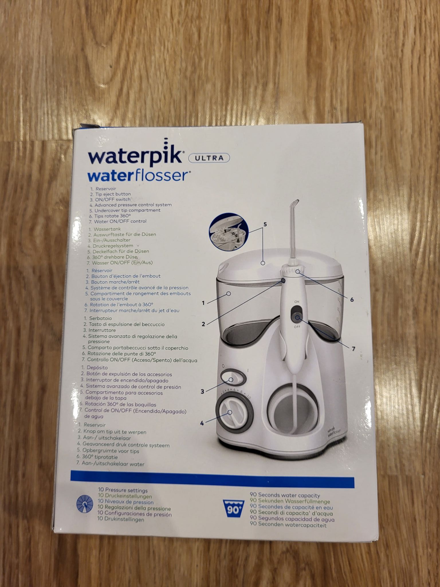 Waterpik wp 100 eu. Ирригатор Waterpik wp-100 eu Ultra, белый. Ирригатор Waterpik wp-100еu.