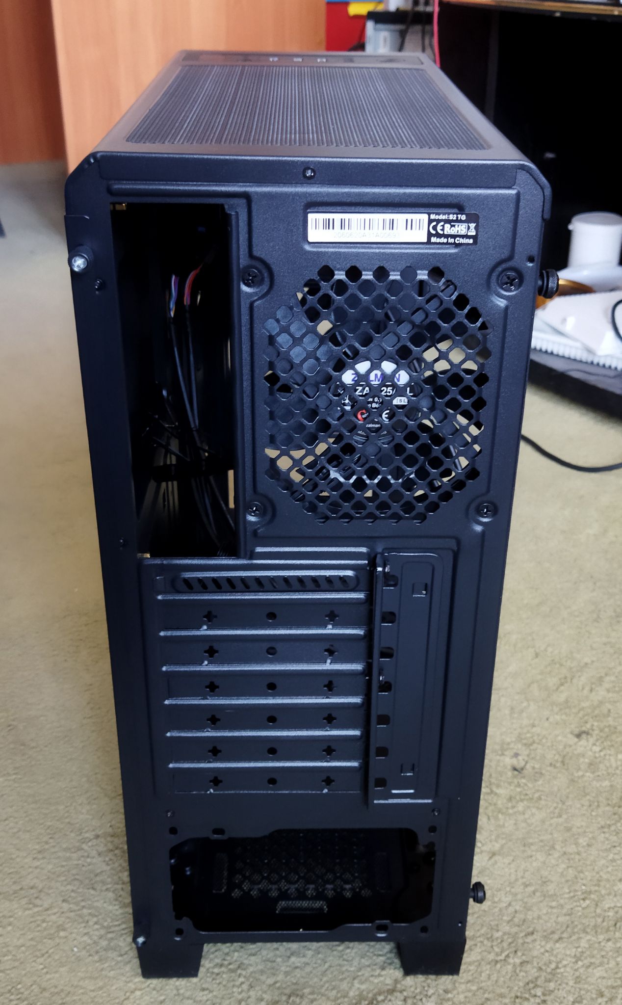 Корпус Zalman S2 TG, черный S2 TG Zalman — купить по низкой цене в ...