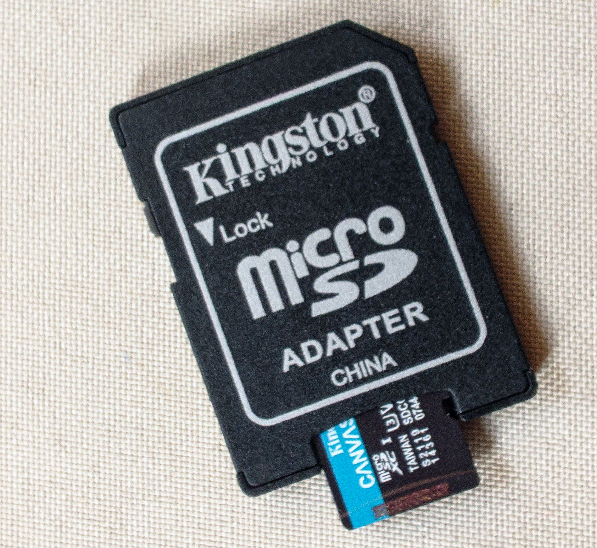 Карта памяти kingston canvas go plus