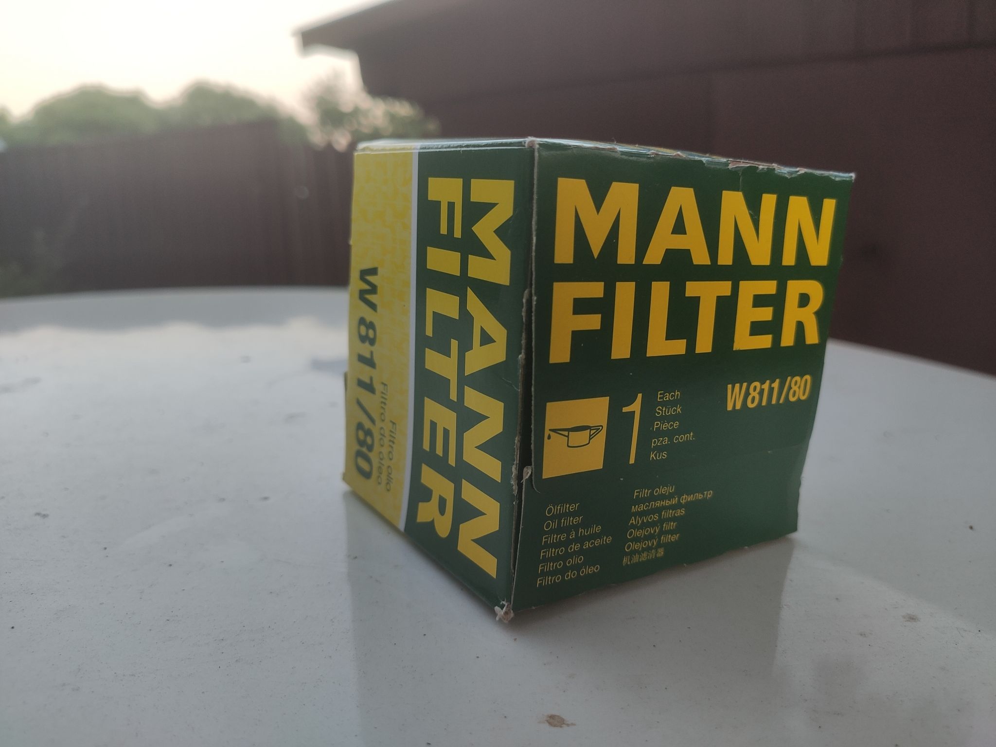 Фильтр масляный MANN-FILTER W 811/80 — купить в интернет-магазине ...
