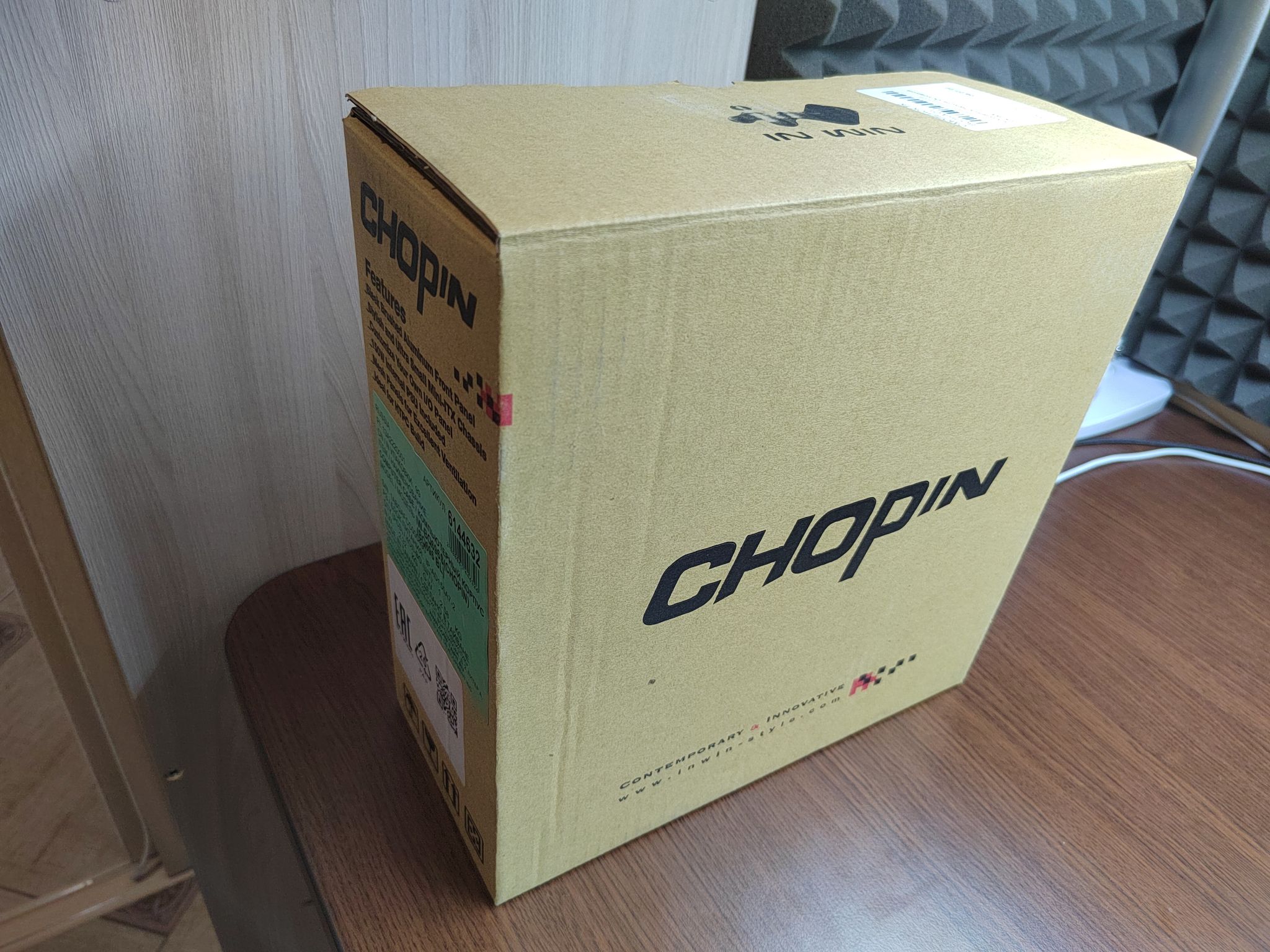 Корпус INWIN BQS696BL (Chopin) IP-AD150A7-2 6144632 — купить по низкой ...