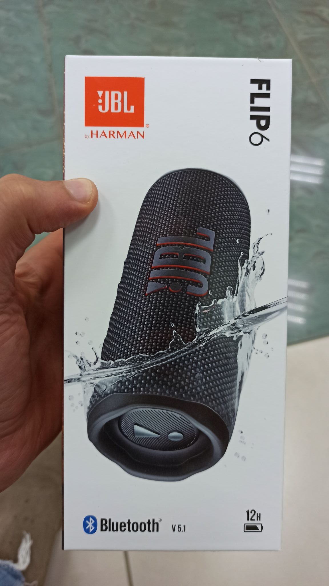 Колонка JBL Flip 6 black JBLFLIP6BLK — купить в интернет-магазине ...