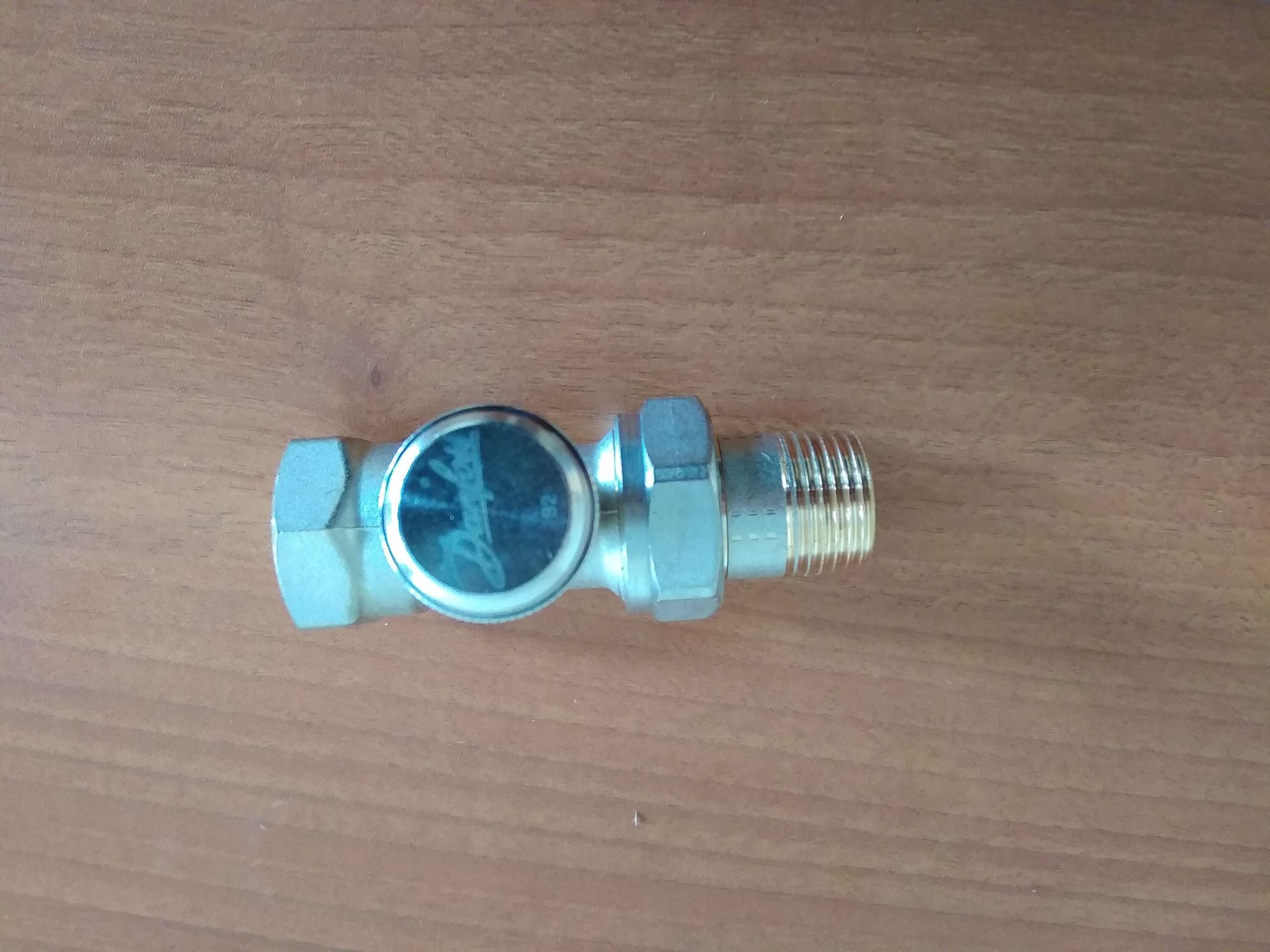 Клапан запорный Danfoss RLV-15 прямой, никелированный — купить в ...