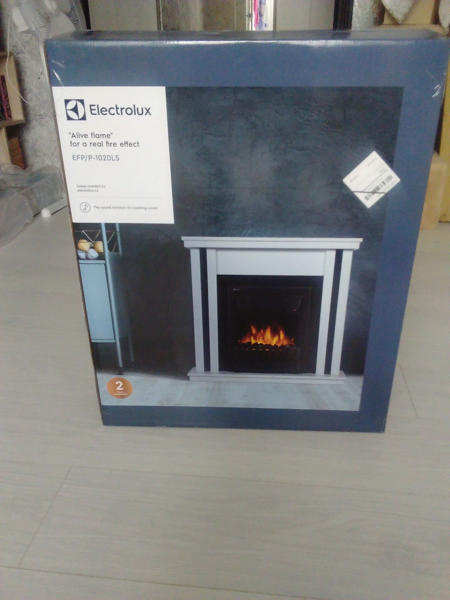 Электрический очаг Electrolux Classic EFP/P-1020LS НС-1111579 — купить ...