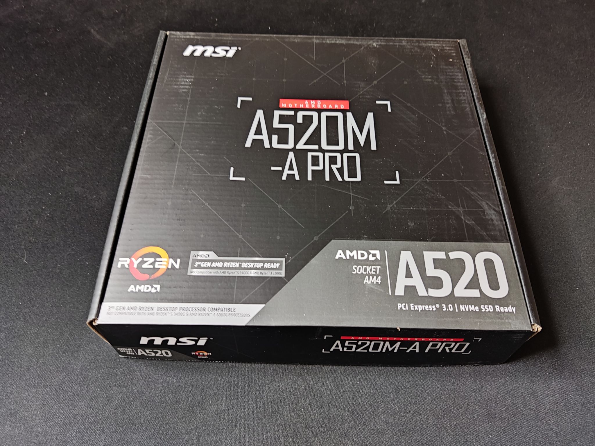 Материнская плата MSI A520M-A PRO (AM4, mATX) — купить по низкой цене в ...