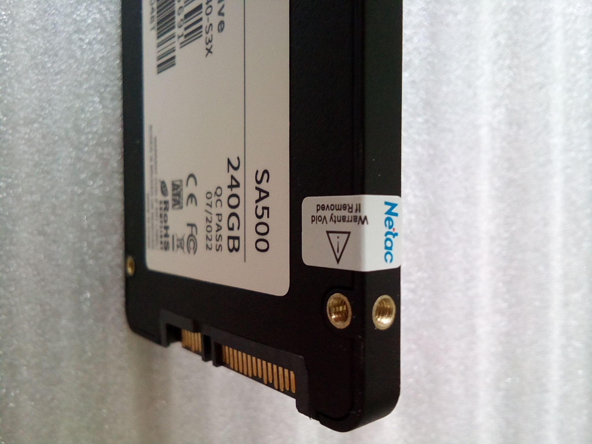 Накопитель SSD 2.5 Netac SA500 240GB SATA-III TLC (NT01SA500-240-S3X ...
