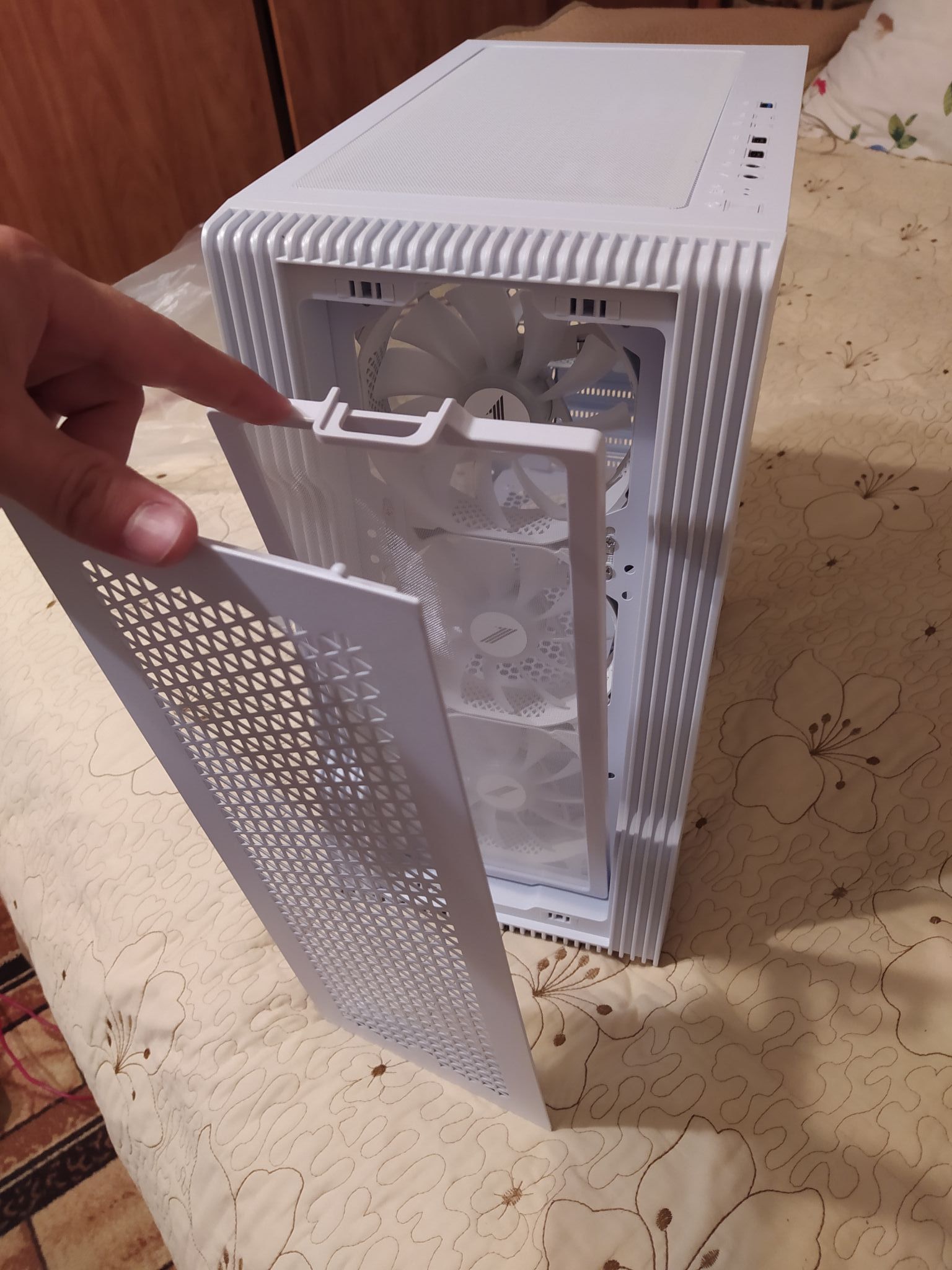 корпус 1stplayer trilobite t3 white