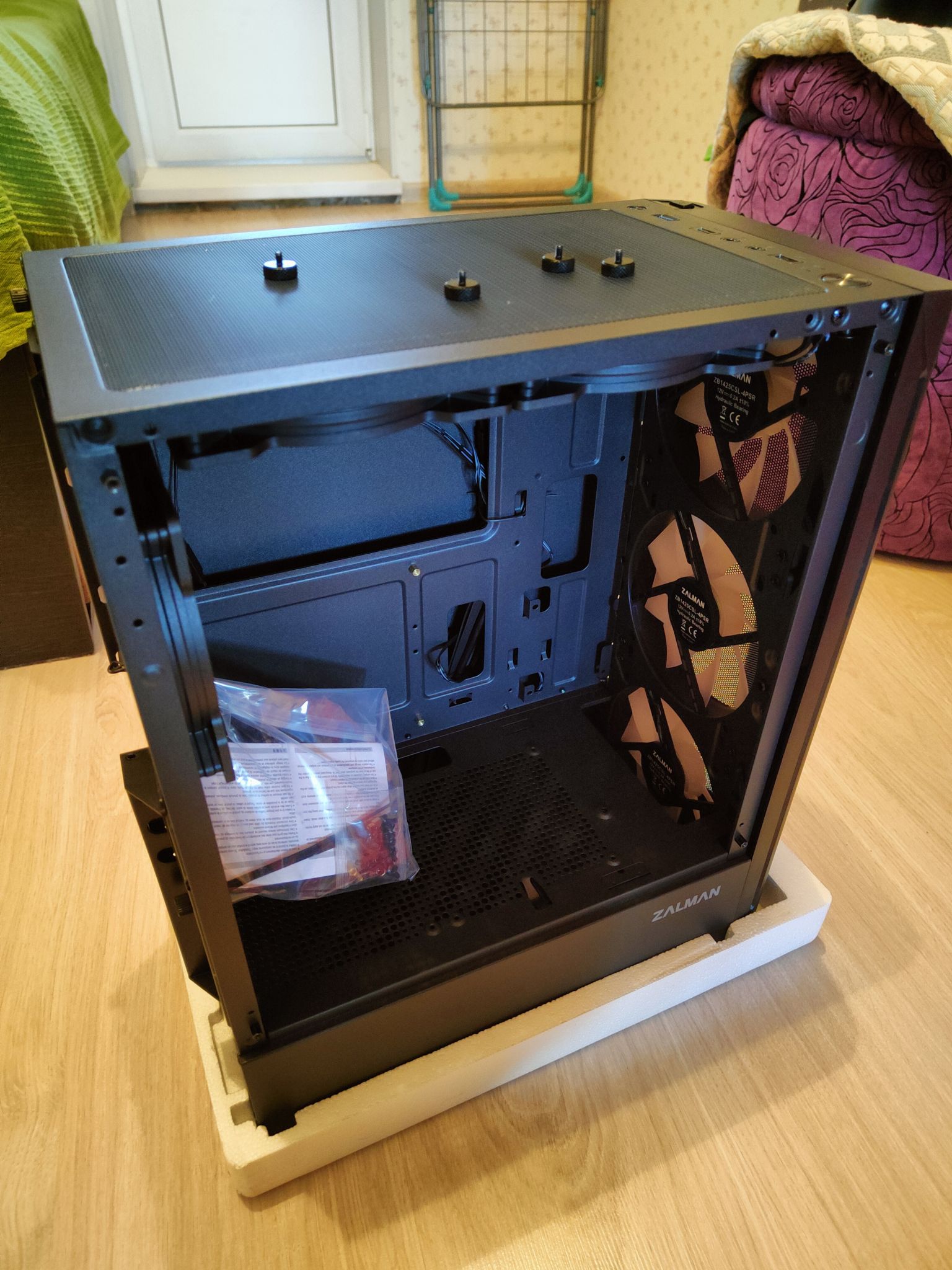 Корпус Zalman N4 Rev.1, черный — купить по низкой цене в интернет ...