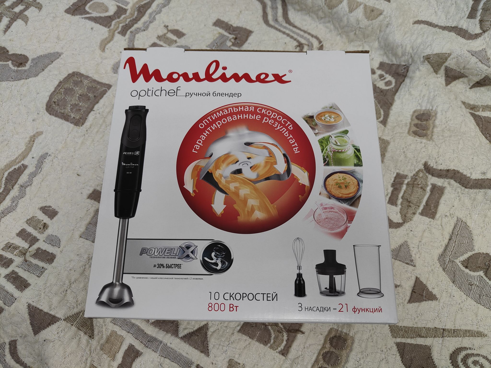 Блендер Moulinex Optichef DD64K832 — купить по низкой цене в интернет ...