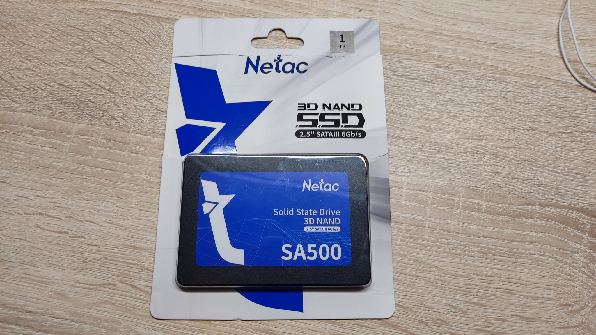 Накопитель SSD 2.5 Netac SA500 1TB SATA-III 3D NAND (NT01SA500-1T0-S3X ...