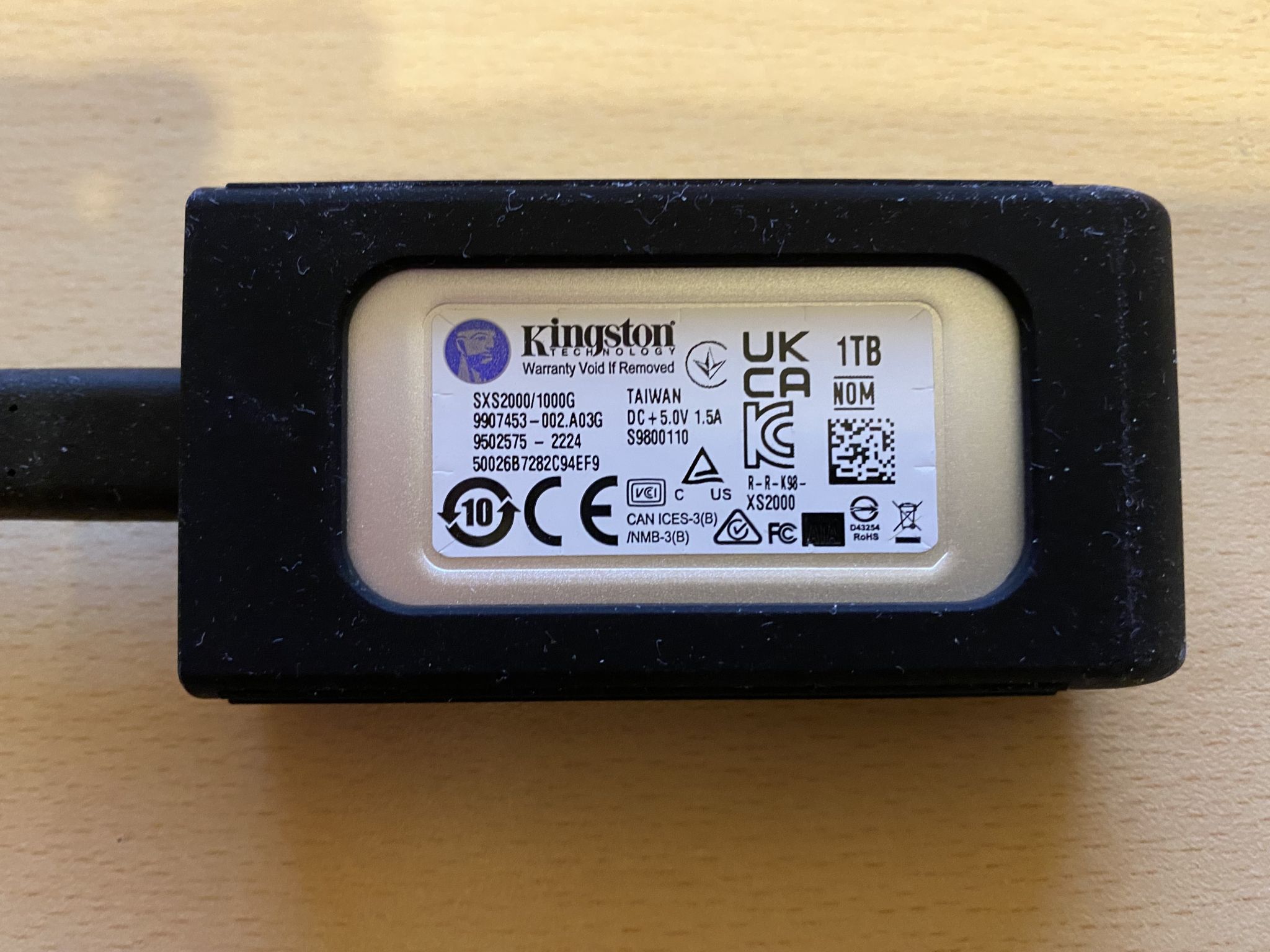 Внешний SSD диск Kingston XS2000 1000 Gb USB 3.2 Gen 2x2 (SXS2000/1000G ...