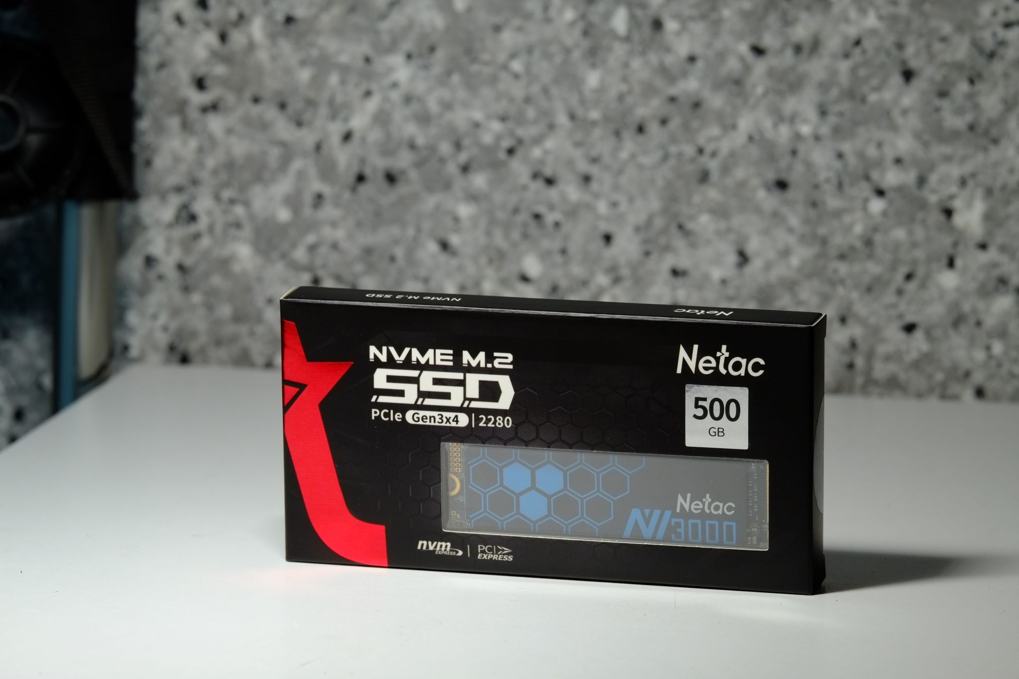 SSD диск Netac NV3000, 500GB, M.2 2280, PCIe 3.0 x4 (NT01NV3000