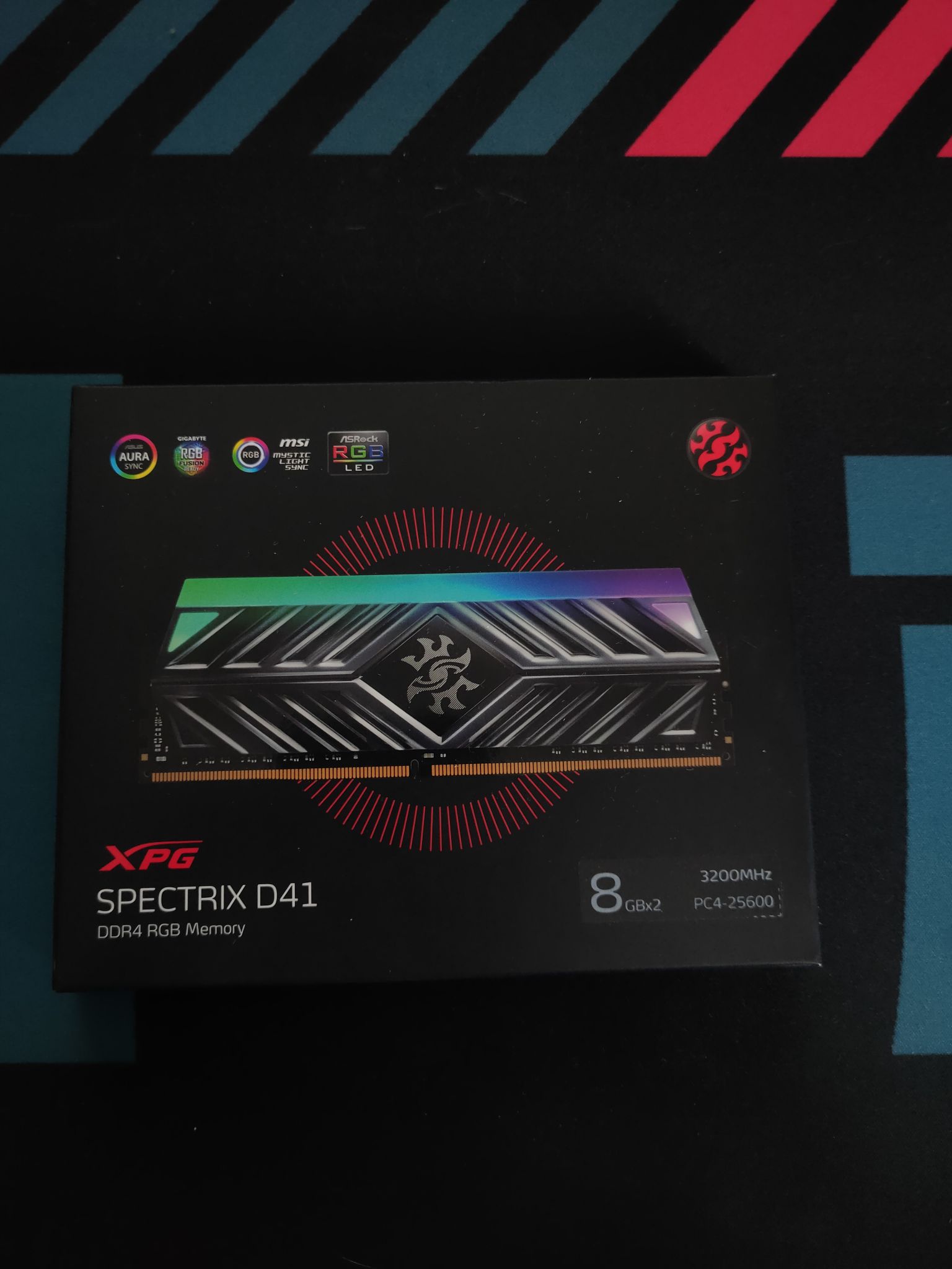 ADATA DDR4 16Gb 2x8Gb 3200MHz pc 25600