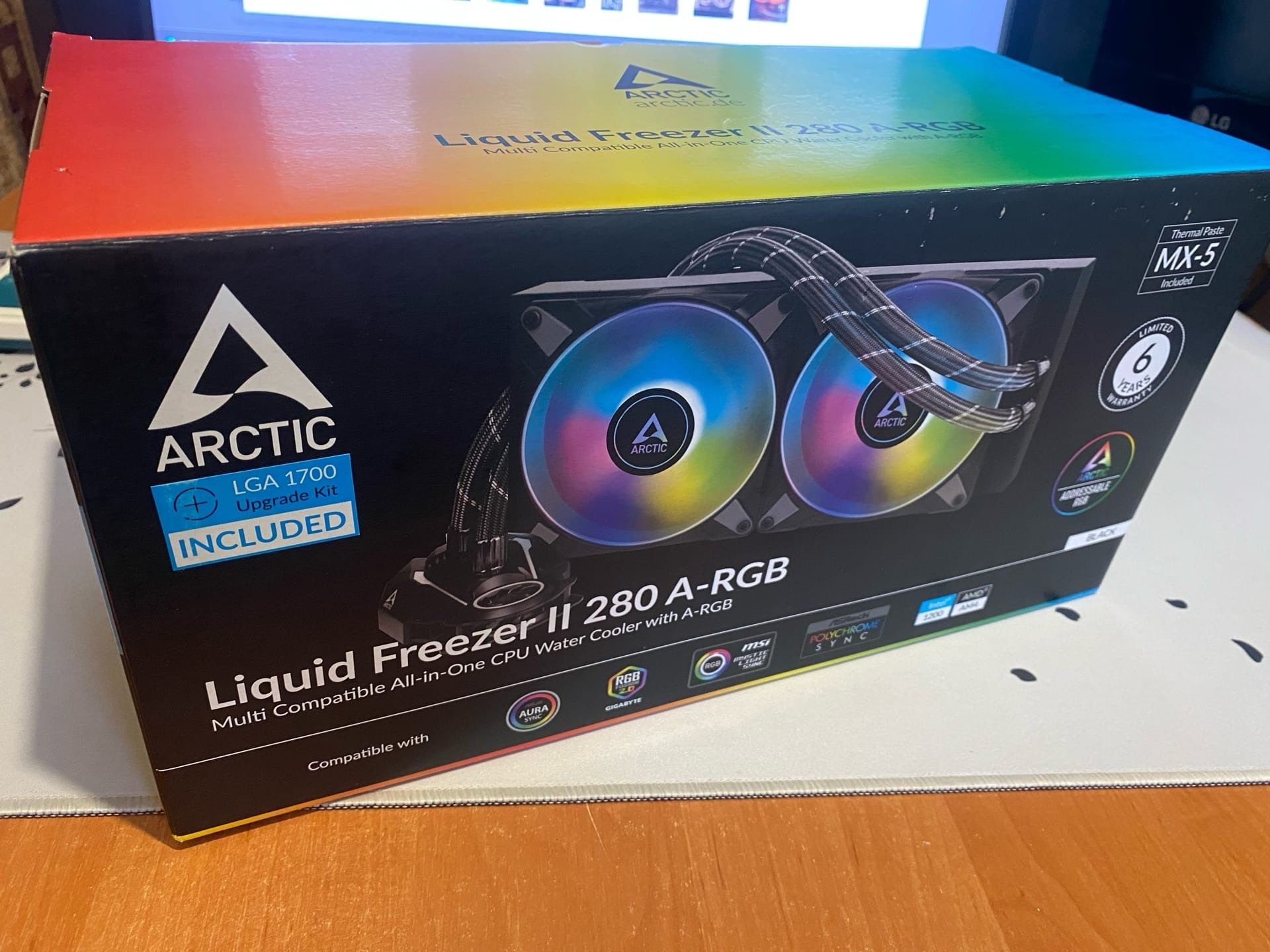 Система жидкостного охлаждения Arctic Liquid Freezer II 280 A-RGB  (ACFRE00106A) ready for LGA 1200&1700 – фото, отзывы, характеристики в  интернет-магазине ROZET