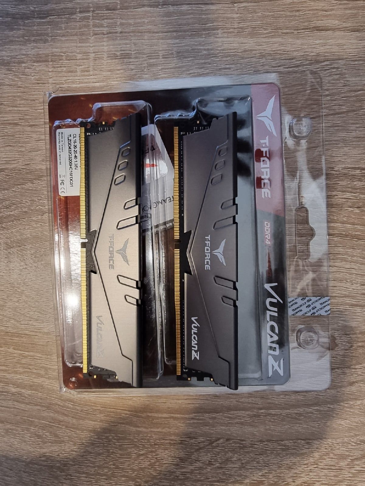 Оперативная память Team Group T-Force Vulcan Z 32GB (16GB x2) DDR4