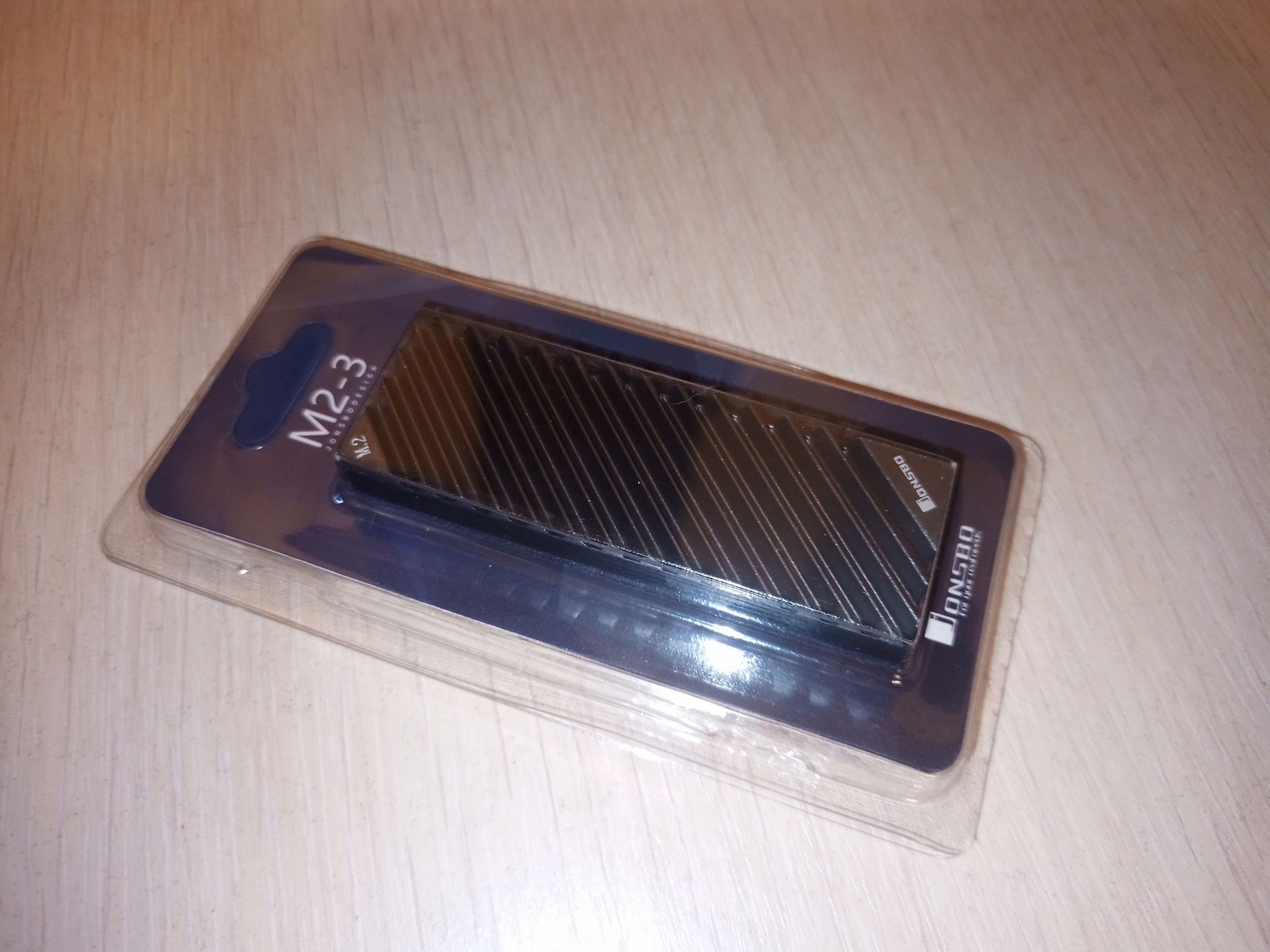 Радиатор для SSD M.2 2280 Jonsbo M.2-3 Gray — купить по низкой цене в ...