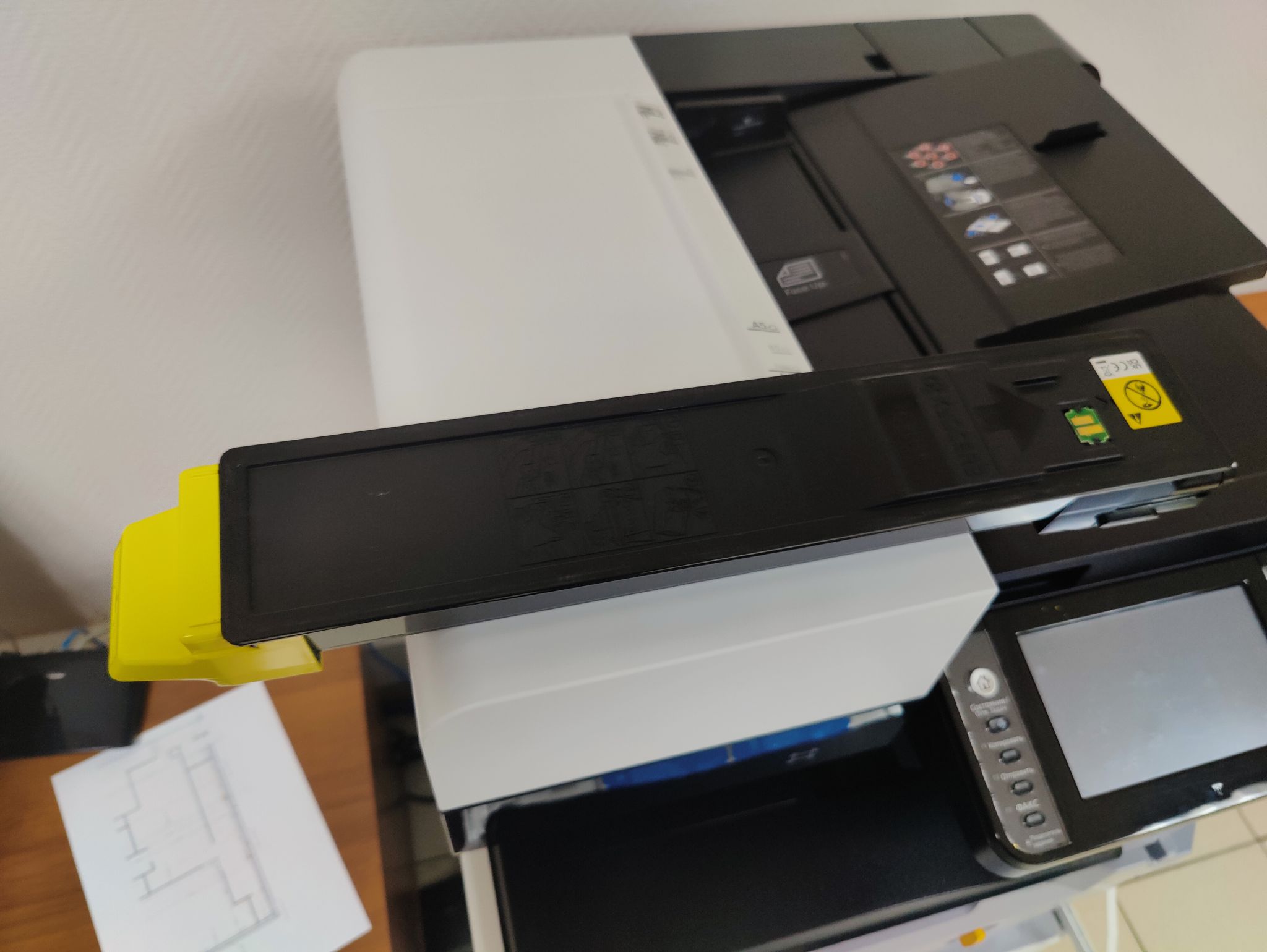 Тонер-картридж TK-8115Y yellow для Kyocera M8124cidn/M8130cidn 6 000 ...