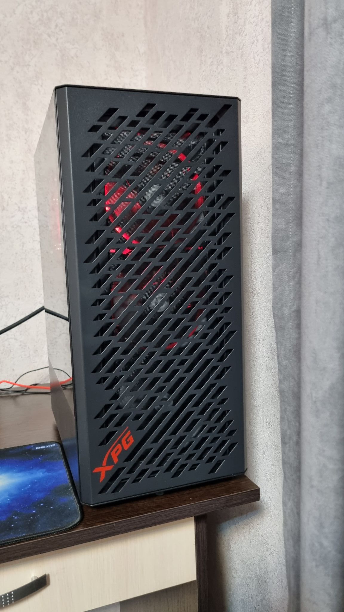 Корпус XPG VALOR AIR Black VALORAIRMT-BKCWW — купить по низкой цене в ...