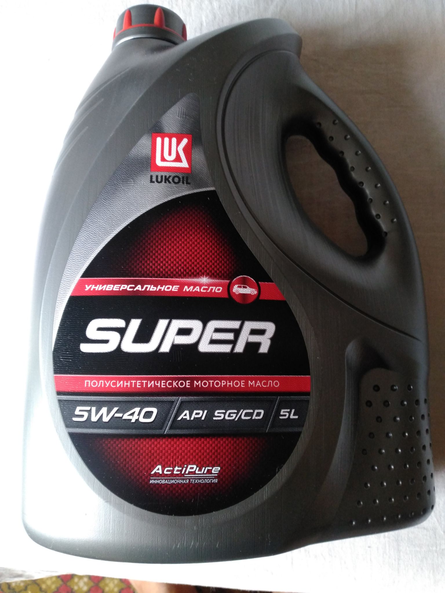 Lukoil супер SG/CD 5w40 для Nexia.