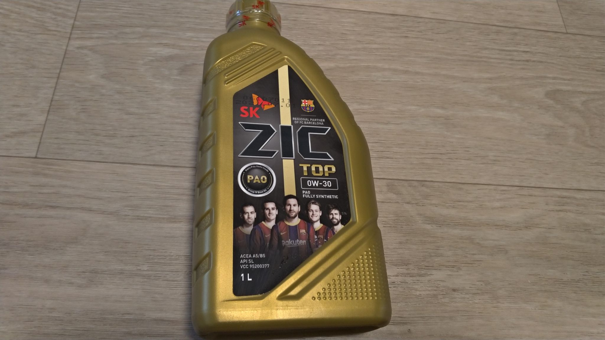 Моторное масло ZIC TOP 0W-30 синтетическое 1 л — купить в интернет ...