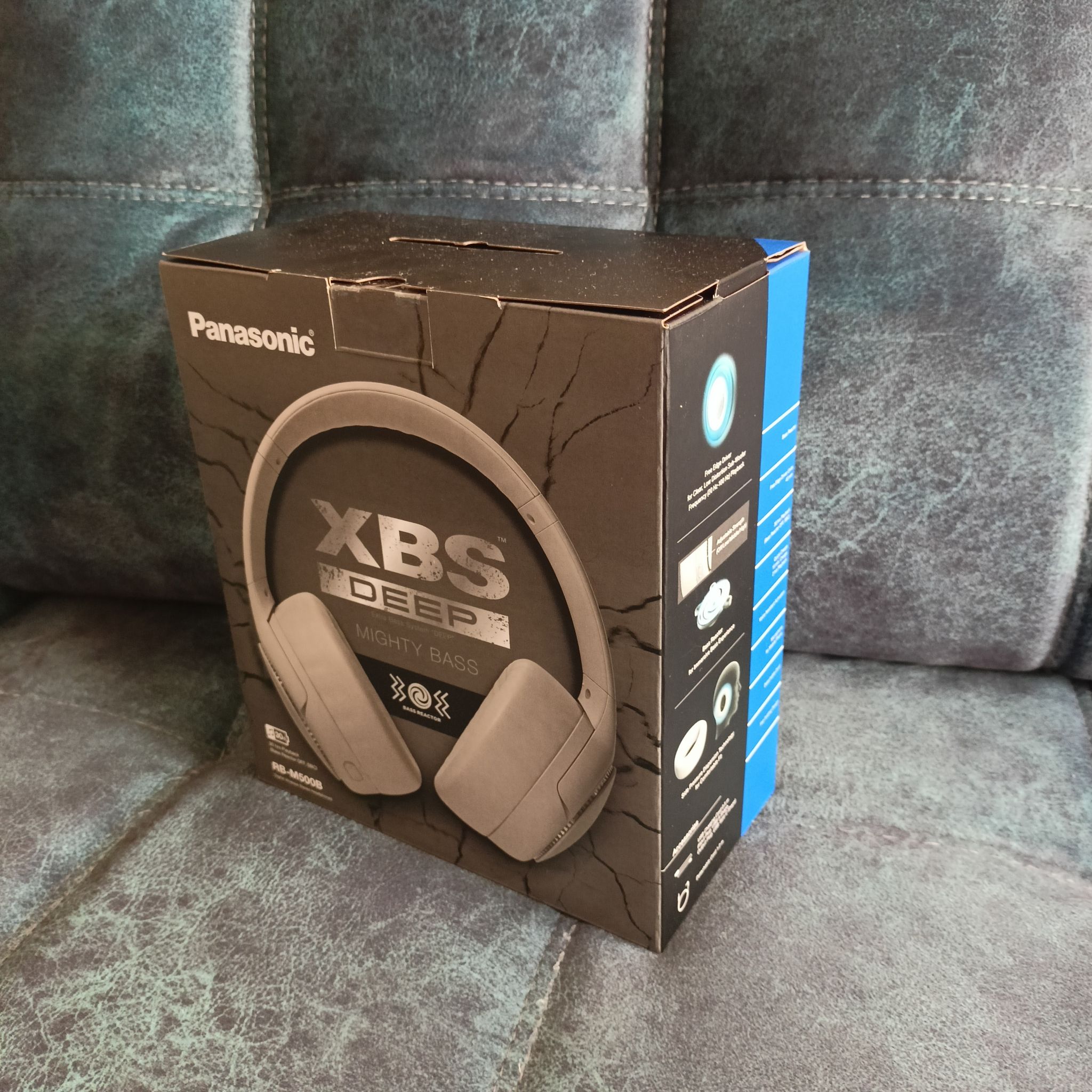 Беспроводные наушники Panasonic RB-M500BGE-C, кремовый — купить в ...