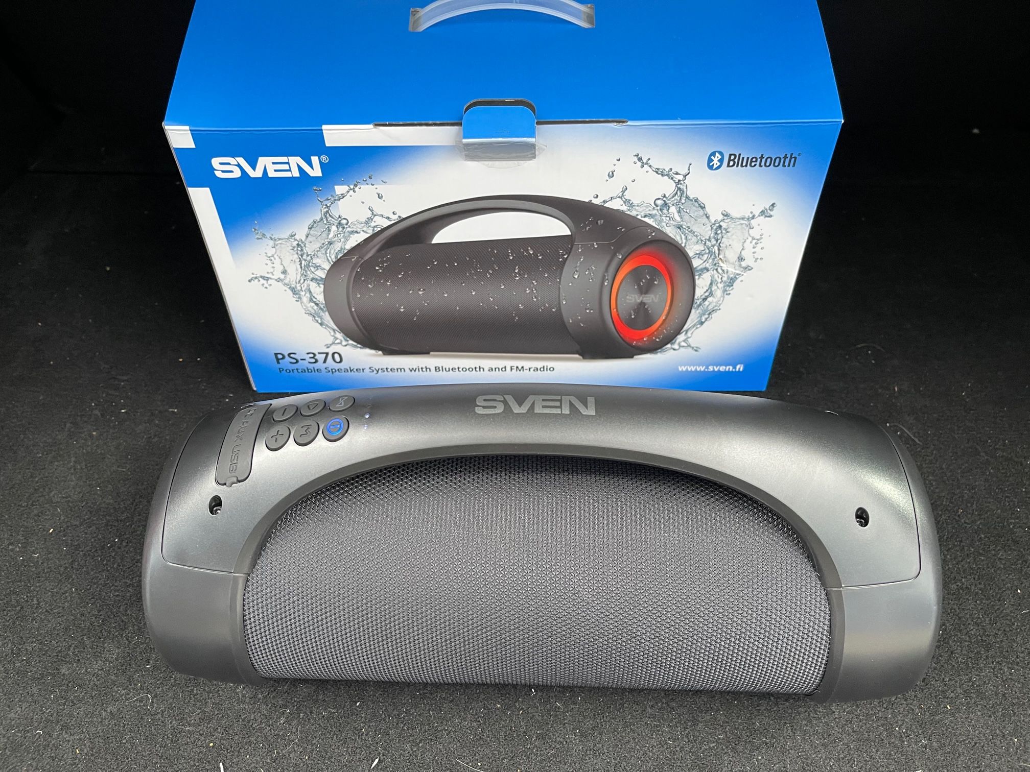 Купить Портативная акустика SVEN PS-370 SV-020408 в интернет-магазине ...