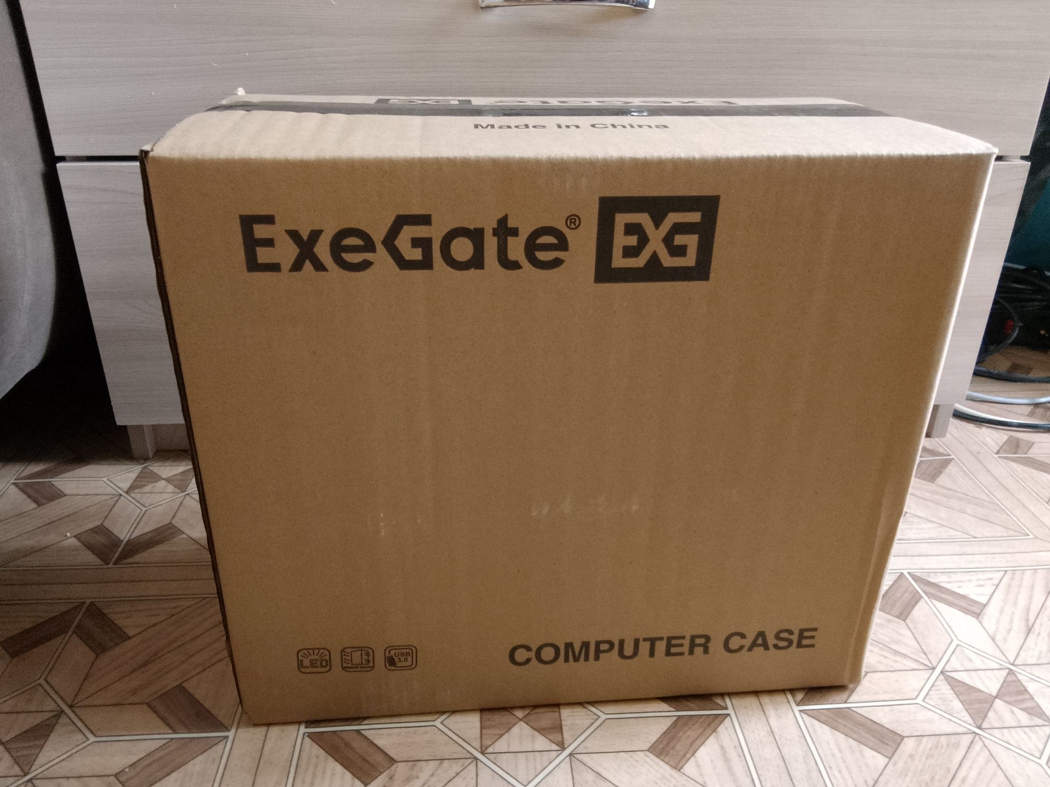 Корпус ExeGate mEVO-9301 Black mATX без БП EX283754RUS — купить по ...