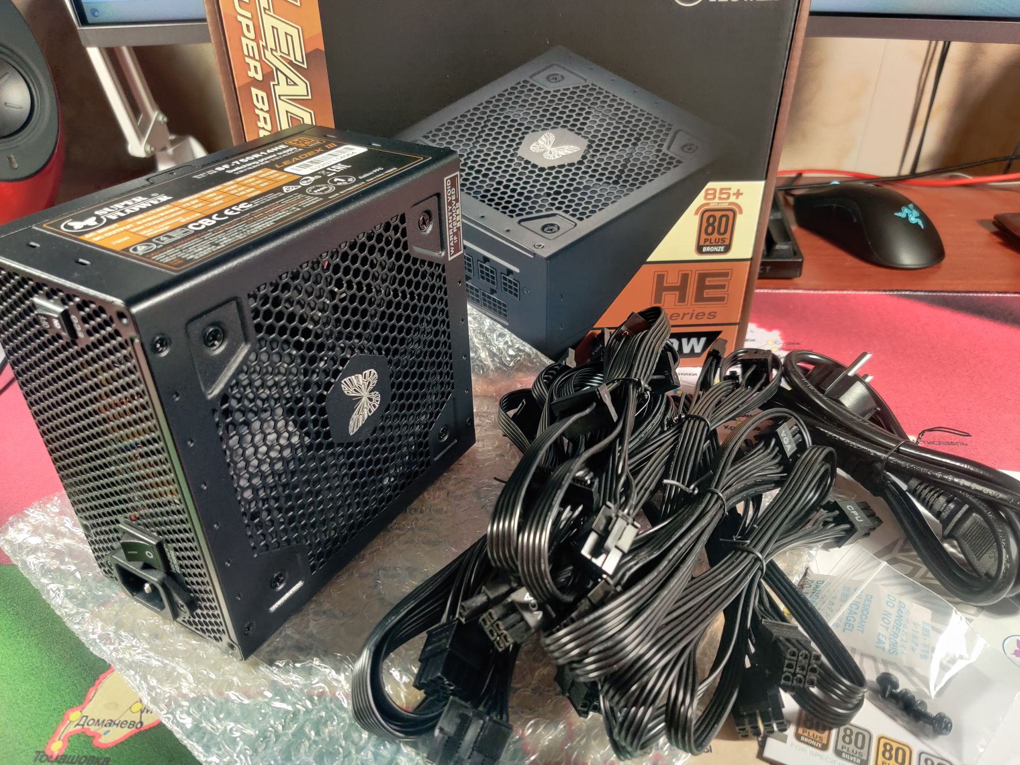 Блок питания Super Flower LEADEX III SUPER BRONZE PRO 750W SF-750R14HE ...