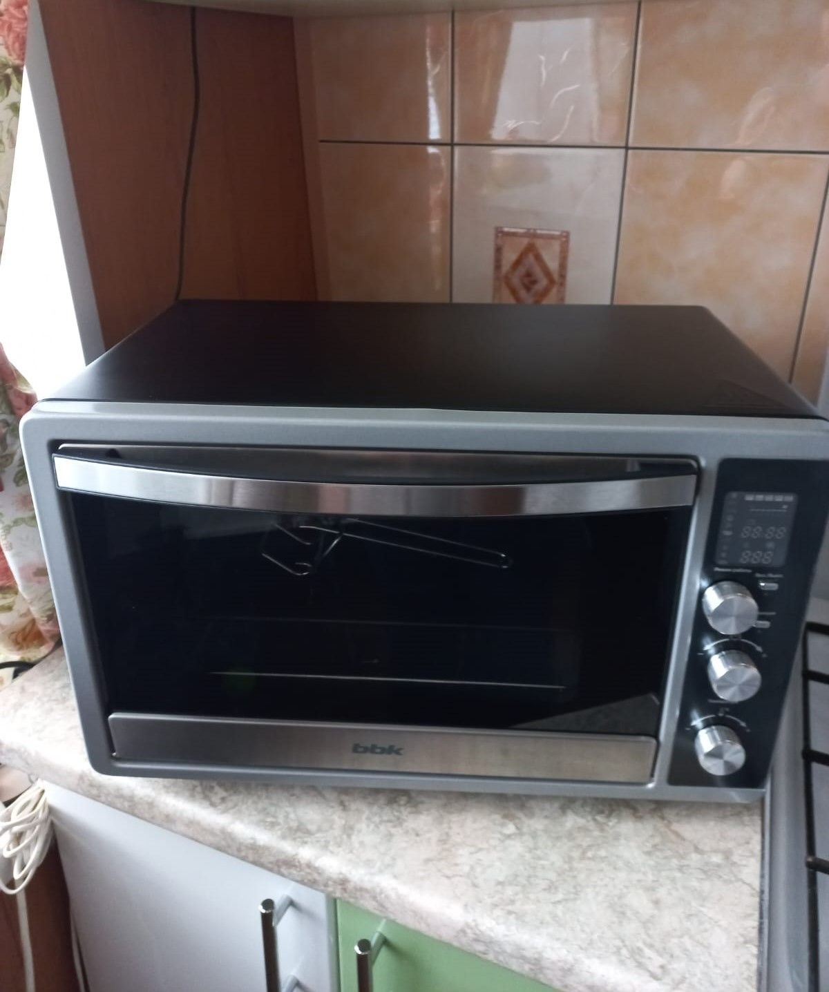Мини-печь BBK OE3073DC черный/серебро OE3073DC (B/S) — купить в ...