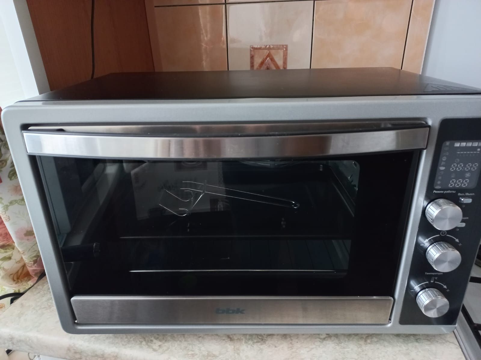 Мини-печь BBK OE3073DC черный/серебро OE3073DC (B/S) — купить в ...