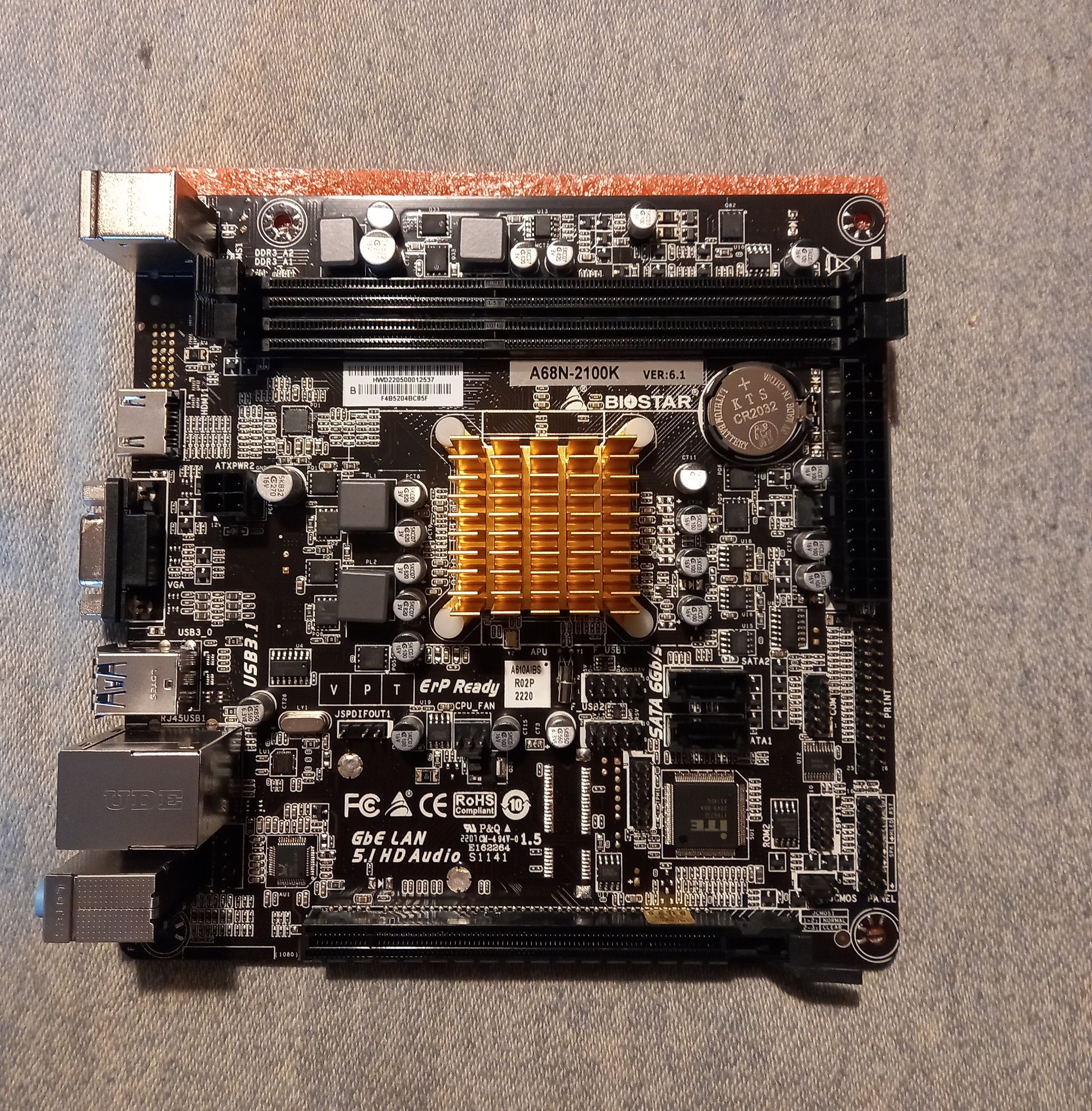 biostar intel core i3 2100 motherboard