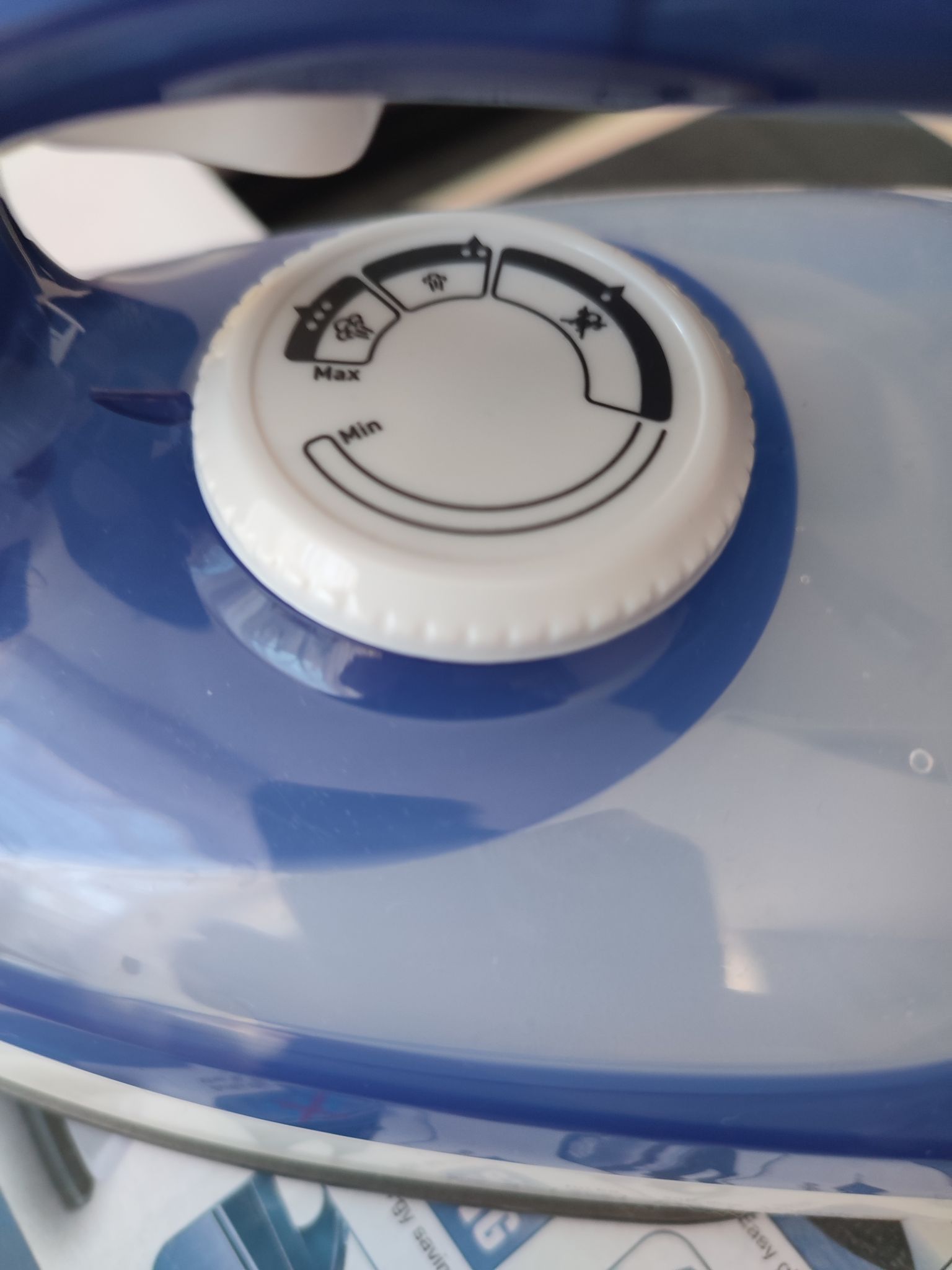 Утюг tefal virtuo fv1711e0 синий белый