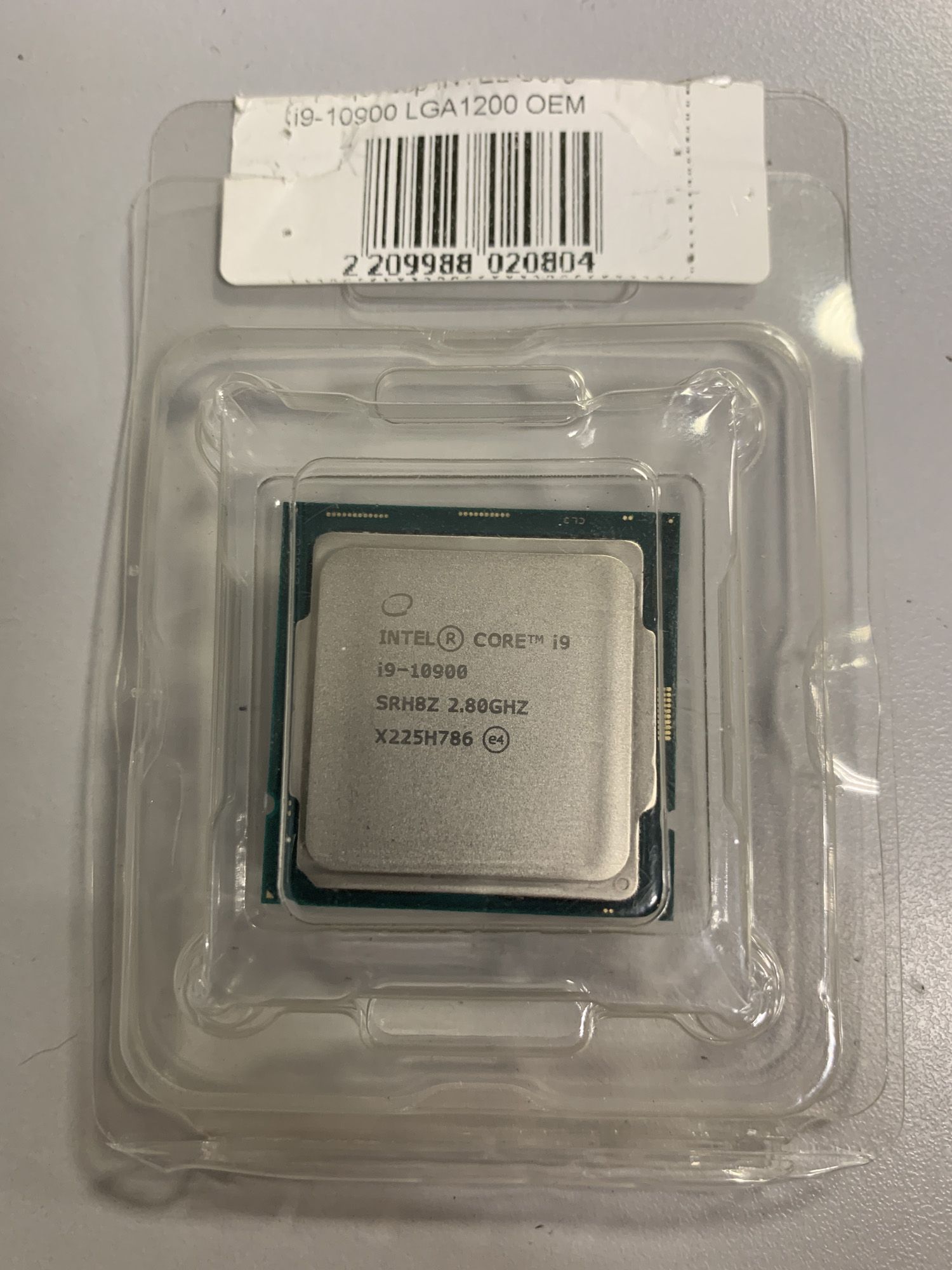 Процессор INTEL Core i9-10900 LGA1200 OEM — купить в интернет-магазине ...