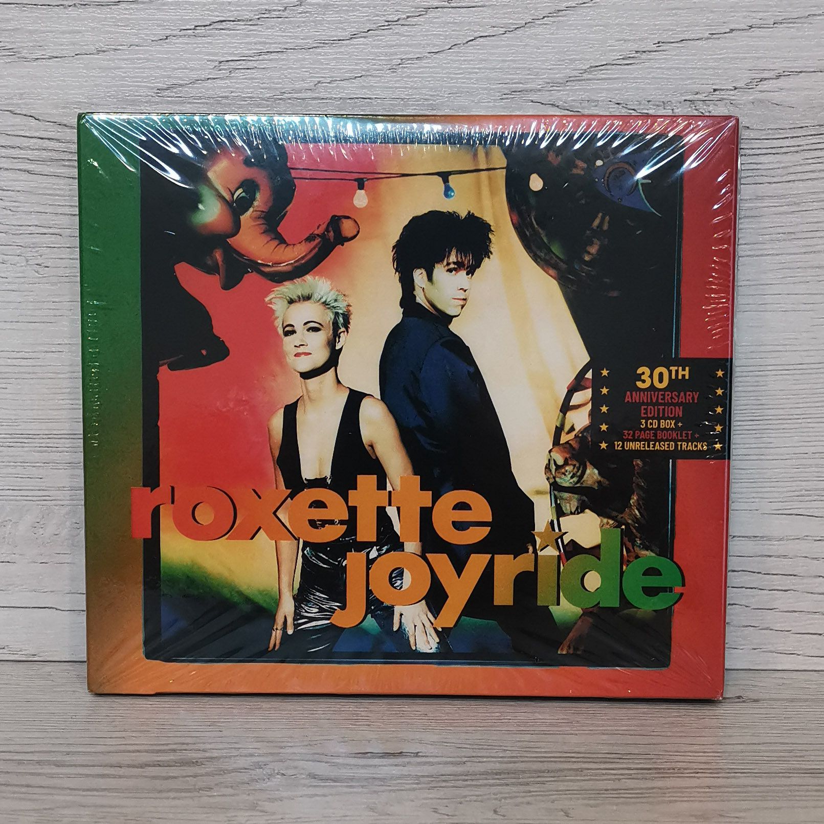 Компакт-диск ROXETTE - Joyride (30Th Anniversary) (3CD) 5054197107153 ...