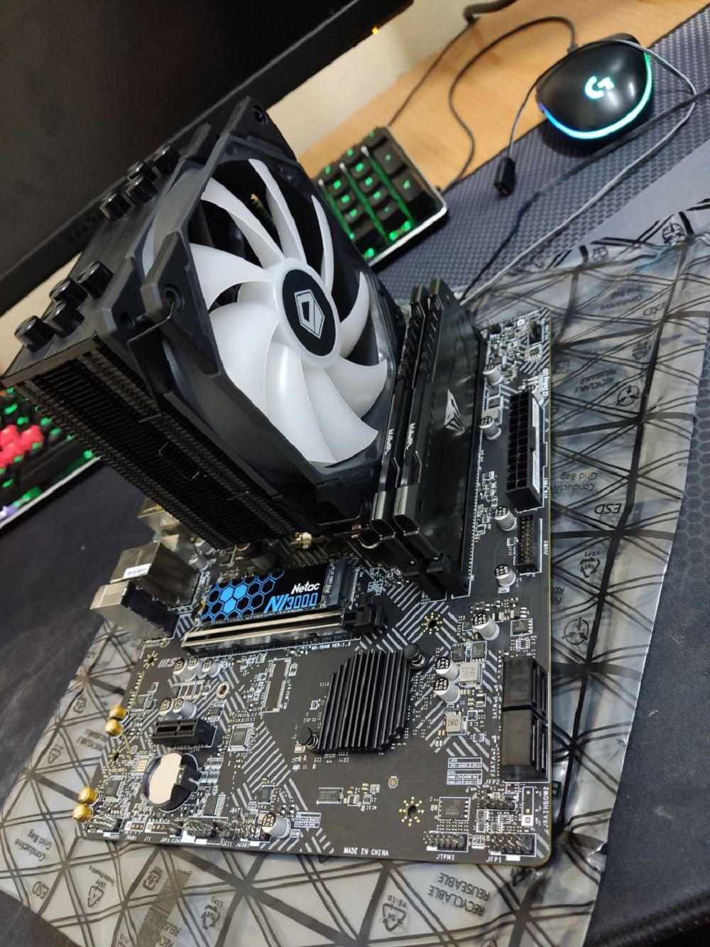 Кулер для процессора ID-Cooling SE-224-XTS ARGB — купить по низкой цене ...