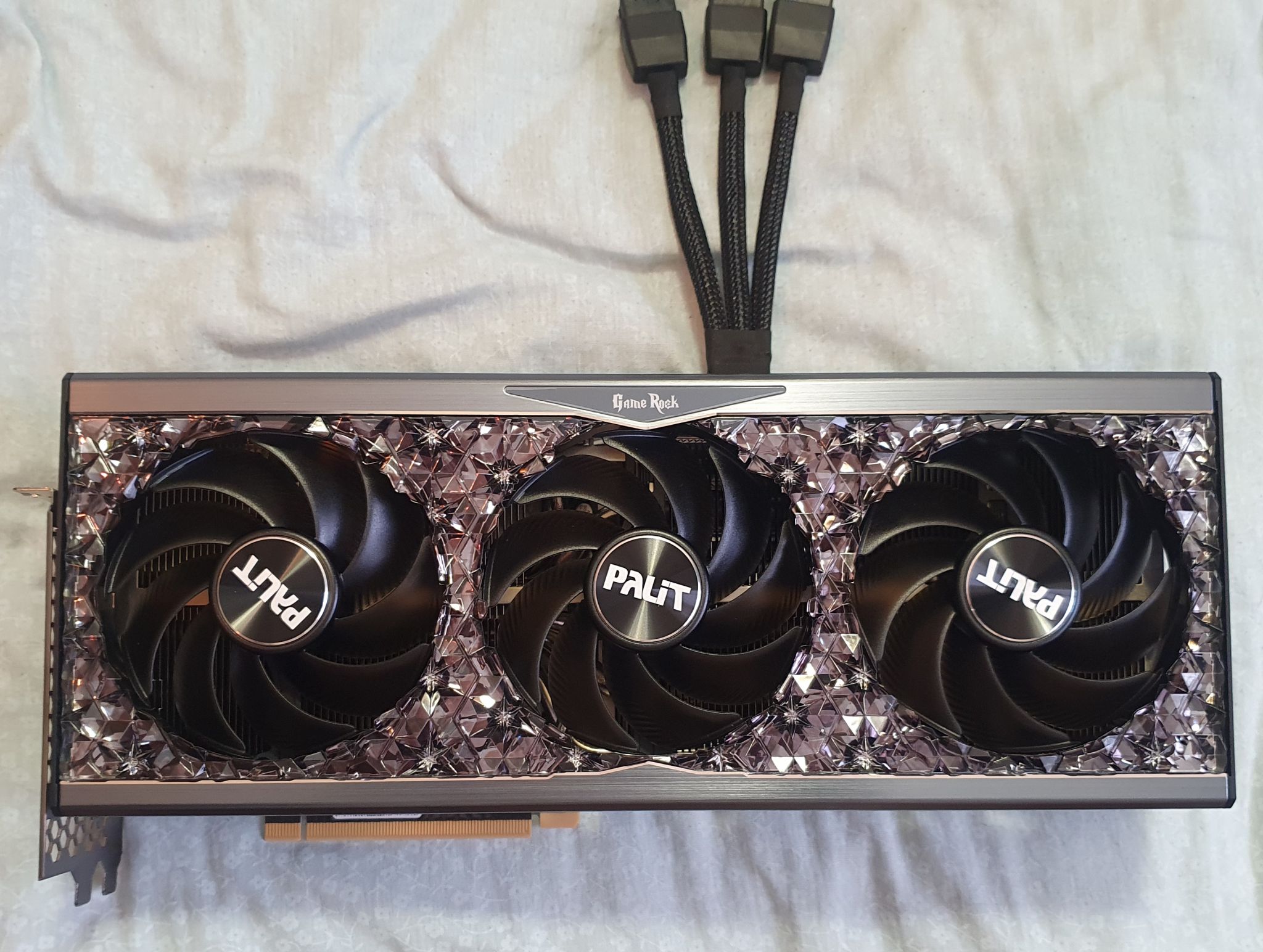 Видеокарта Palit GeForce RTX 4090 GameRock OmniBlack 24G NED4090019SB ...