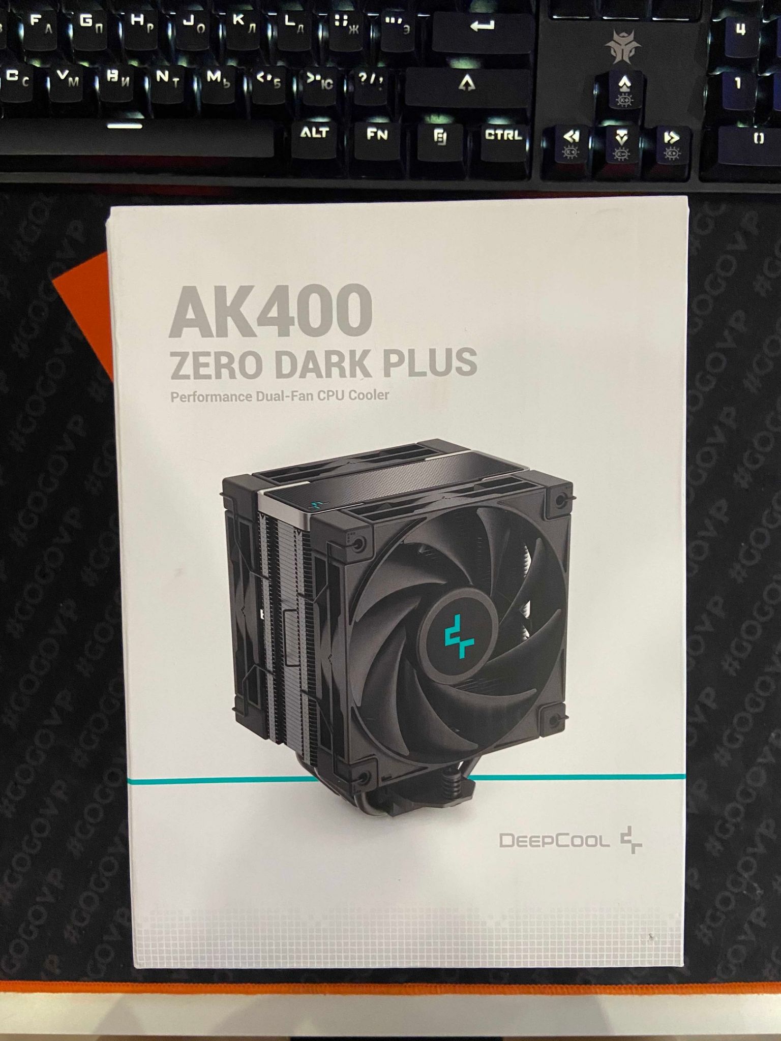 Кулер для процессора DEEPCOOL AK400 ZERO DARK PLUS — купить в интернет ...