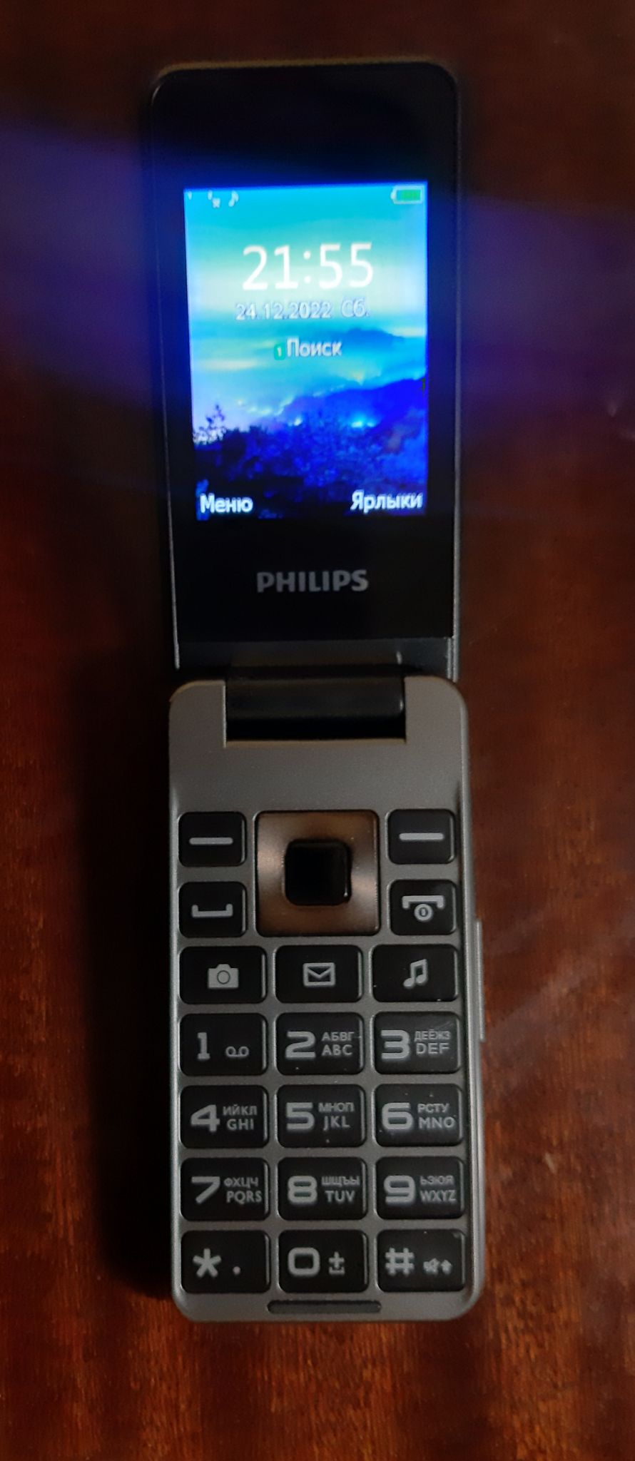 Мобильный телефон Philips Xenium E2601 Темно-серый 8712581799250 — купить в  интернет-магазине ОНЛАЙН ТРЕЙД.РУ