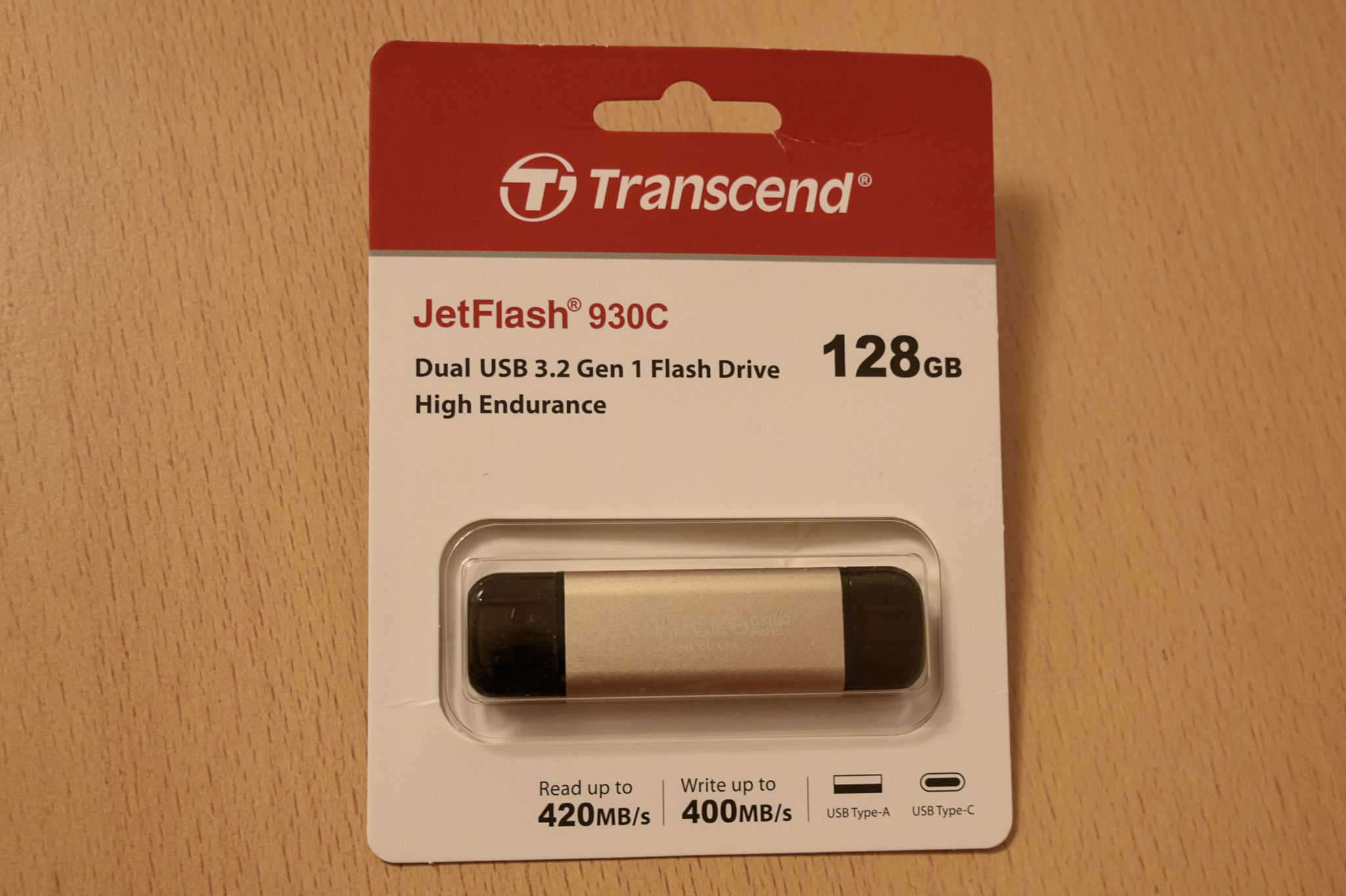 Transcend JetFlash 930C clé USB 3.2 Gen 1 - 128 Go