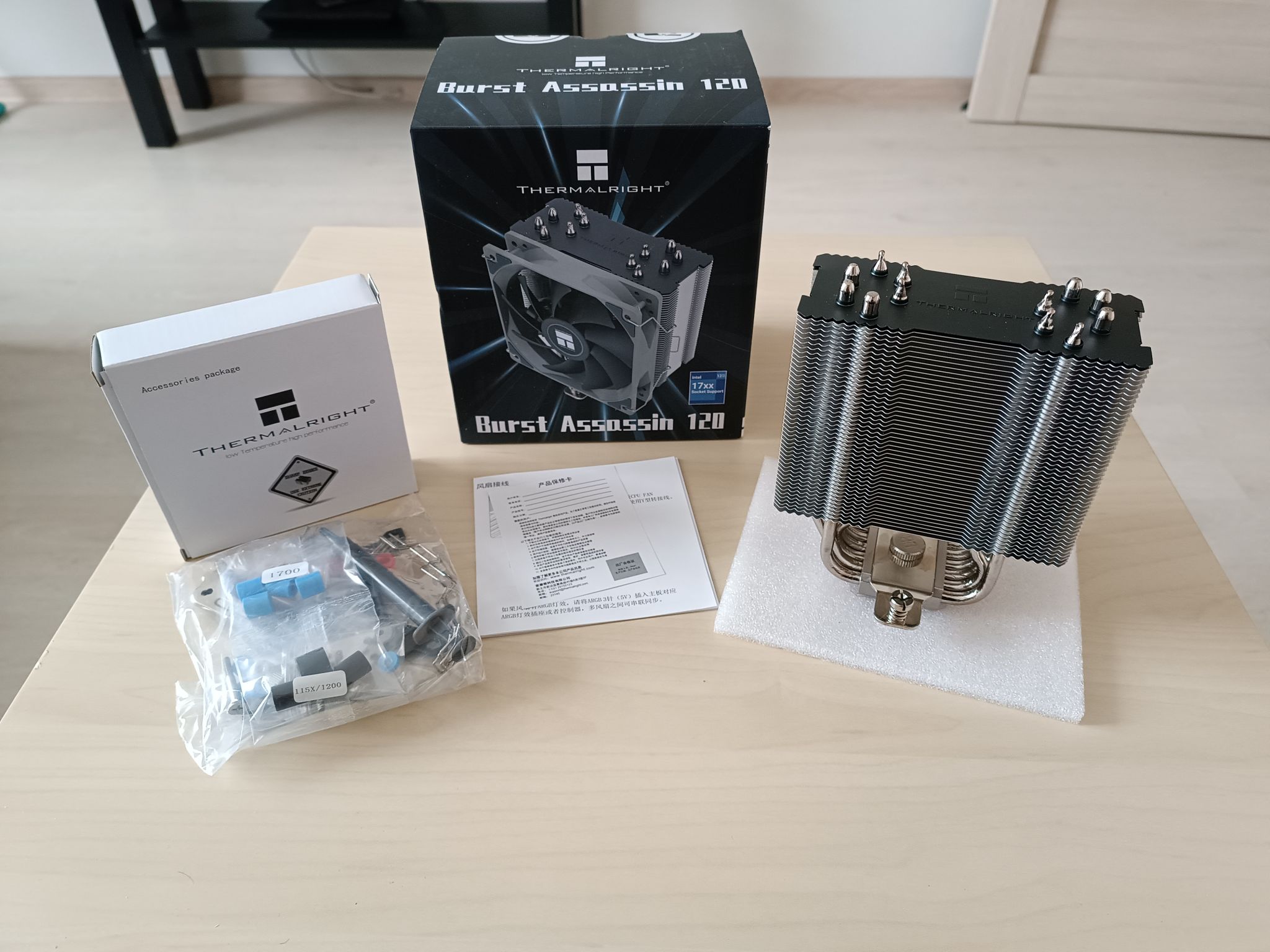 Кулер для процессора Thermalright Burst Assassin 120 BA120 — купить в ...