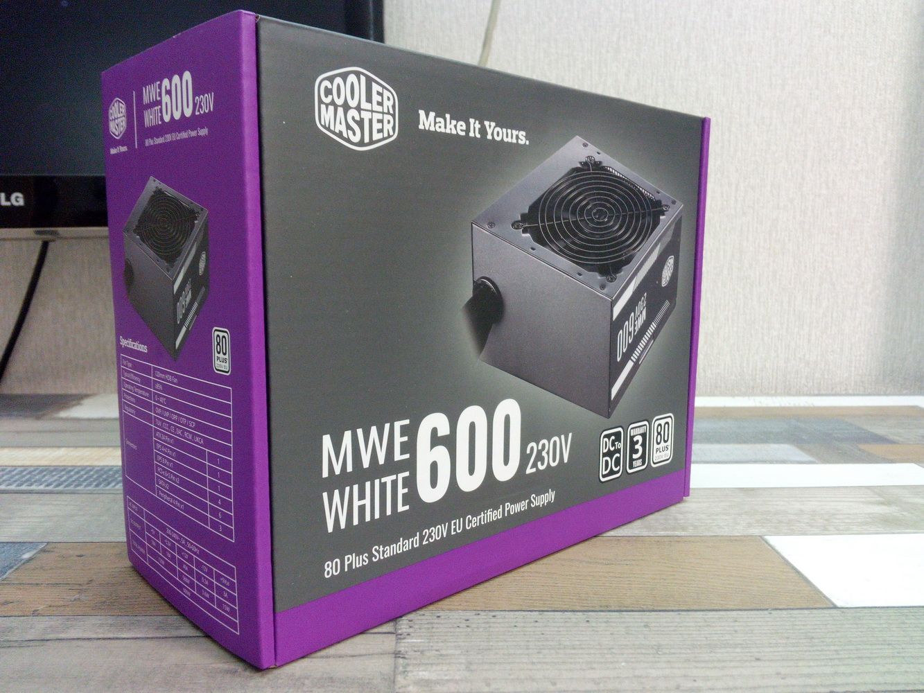 Блок питания Cooler Master MWE White 600 V2 MPE-6001-ACABW-EU 600W ...
