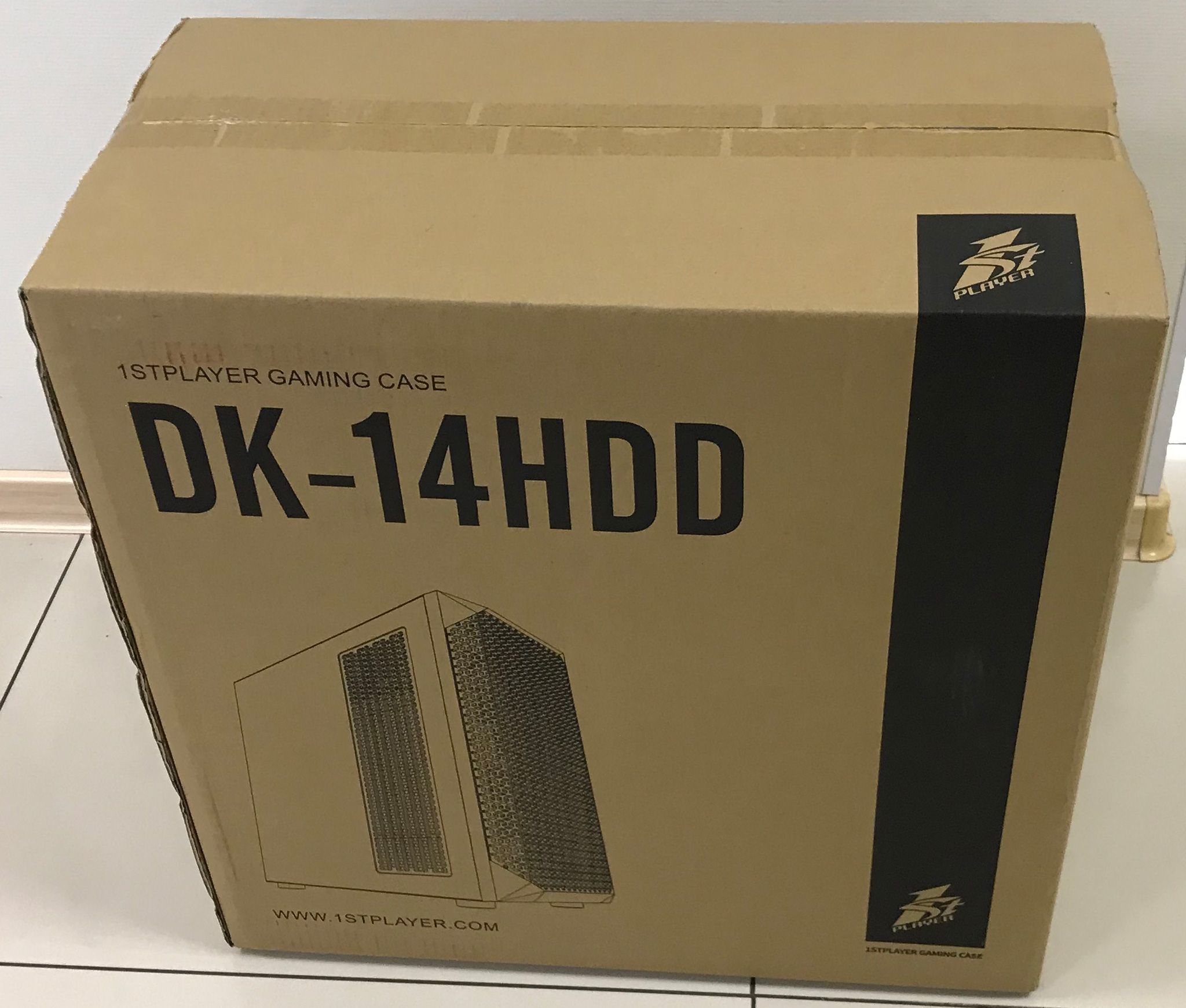 Корпус 1STPLAYER DK 14HDD MC, черный (DK-14HDD-MC) — купить по низкой ...