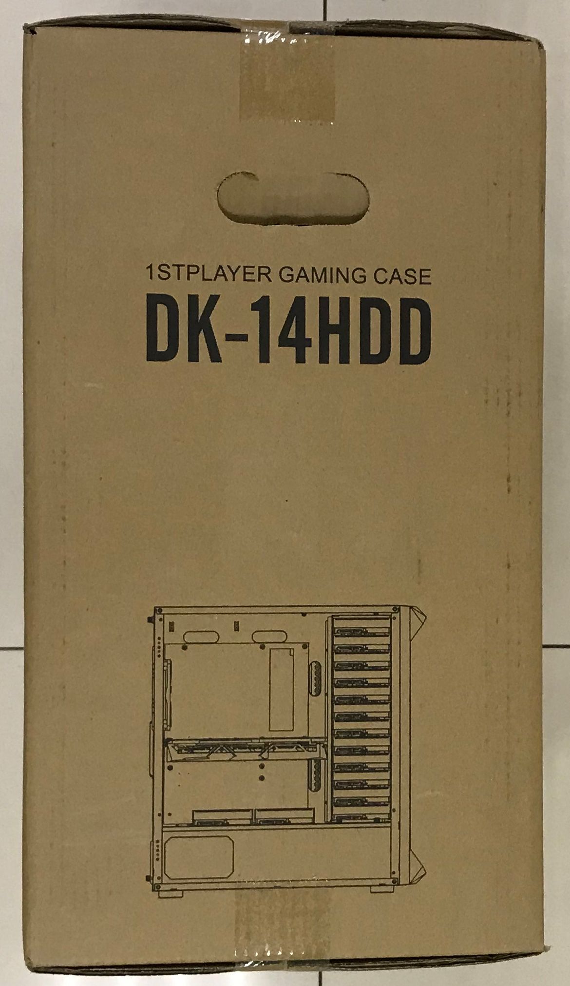 Корпус 1STPLAYER DK 14HDD MC, черный (DK-14HDD-MC) — купить по низкой ...