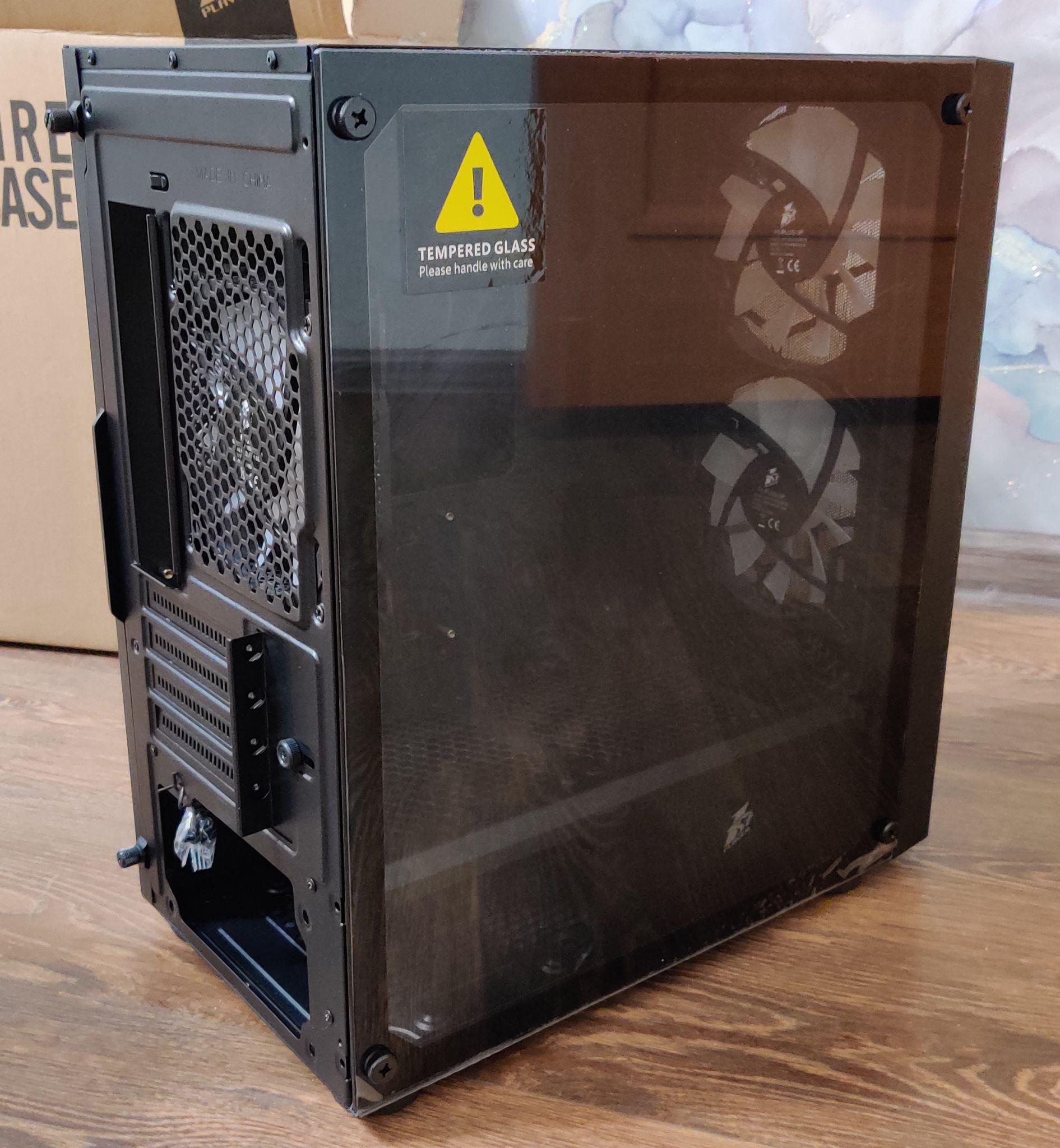 Корпус 1STPLAYER FIREBASE X4-M Black X4-M-BK-2F1P-1F1 — купить в ...
