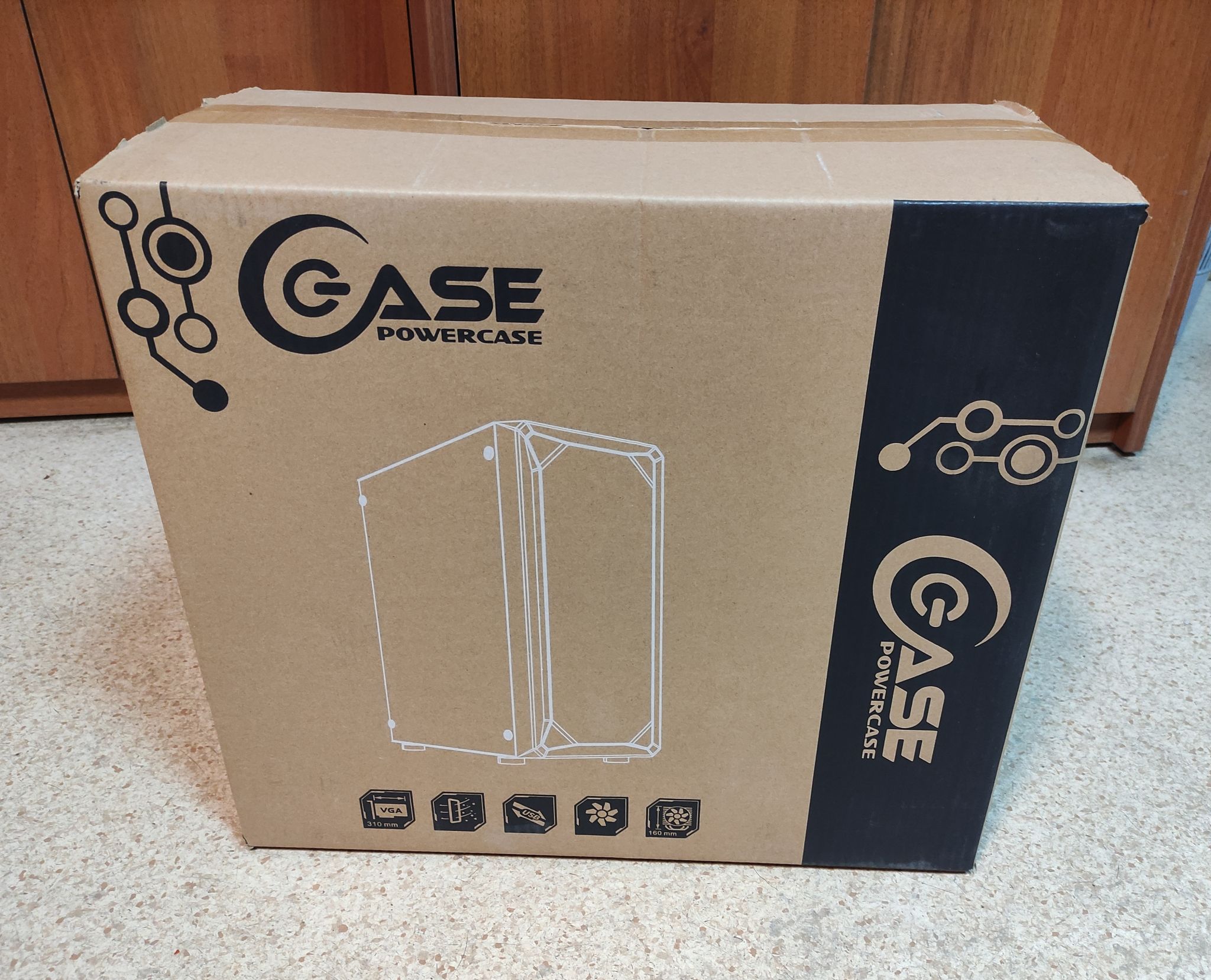 Корпус Powercase MISTRAL Z4, белый (CMIZW-L4) — купить по низкой цене в ...